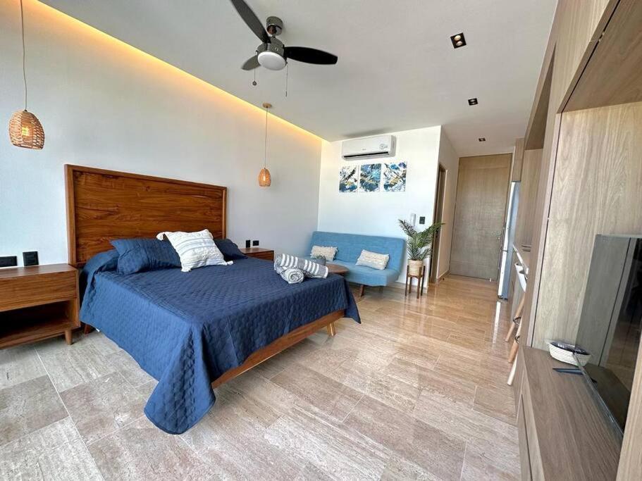 Cozy Modern View W/ Rooftop Pool & Gym - Agama 403 Apartamento Playa del Carmen