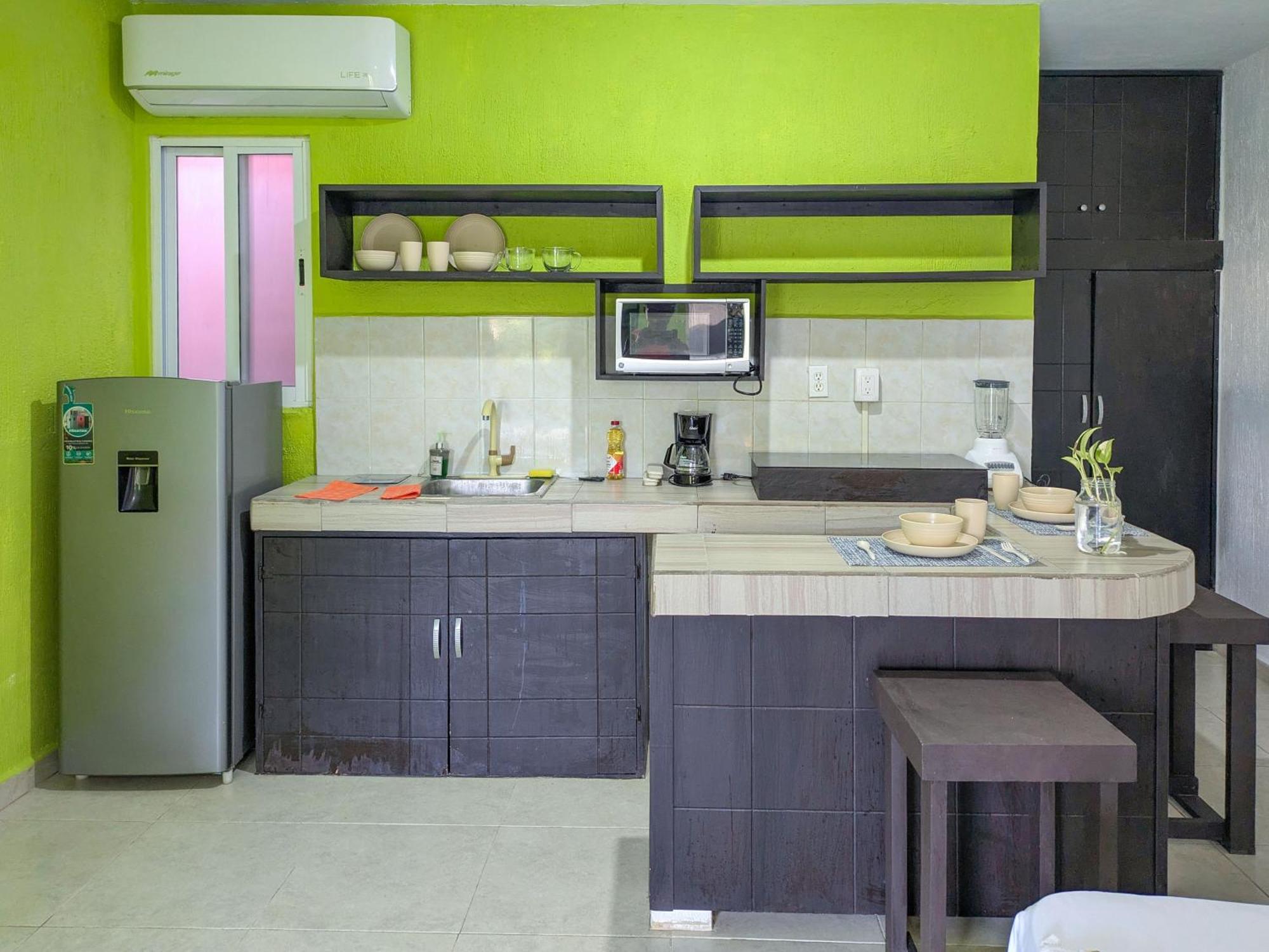 500m To Cenote L Family L Kitchen Bikes Ac 6a8a Apartment *