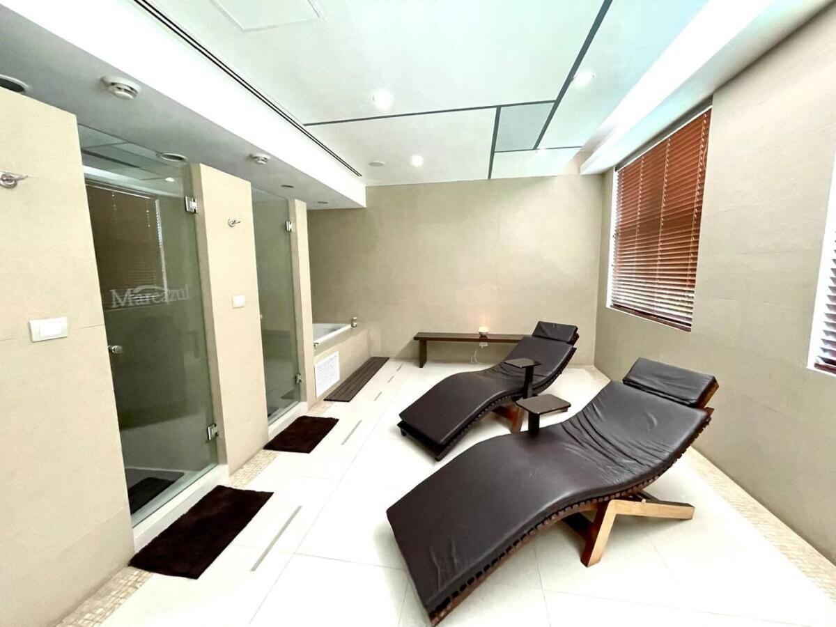 Apartment Front 2br 3bath Family Big Pool Jacuzzi Tenis Gym Playa del Carmen