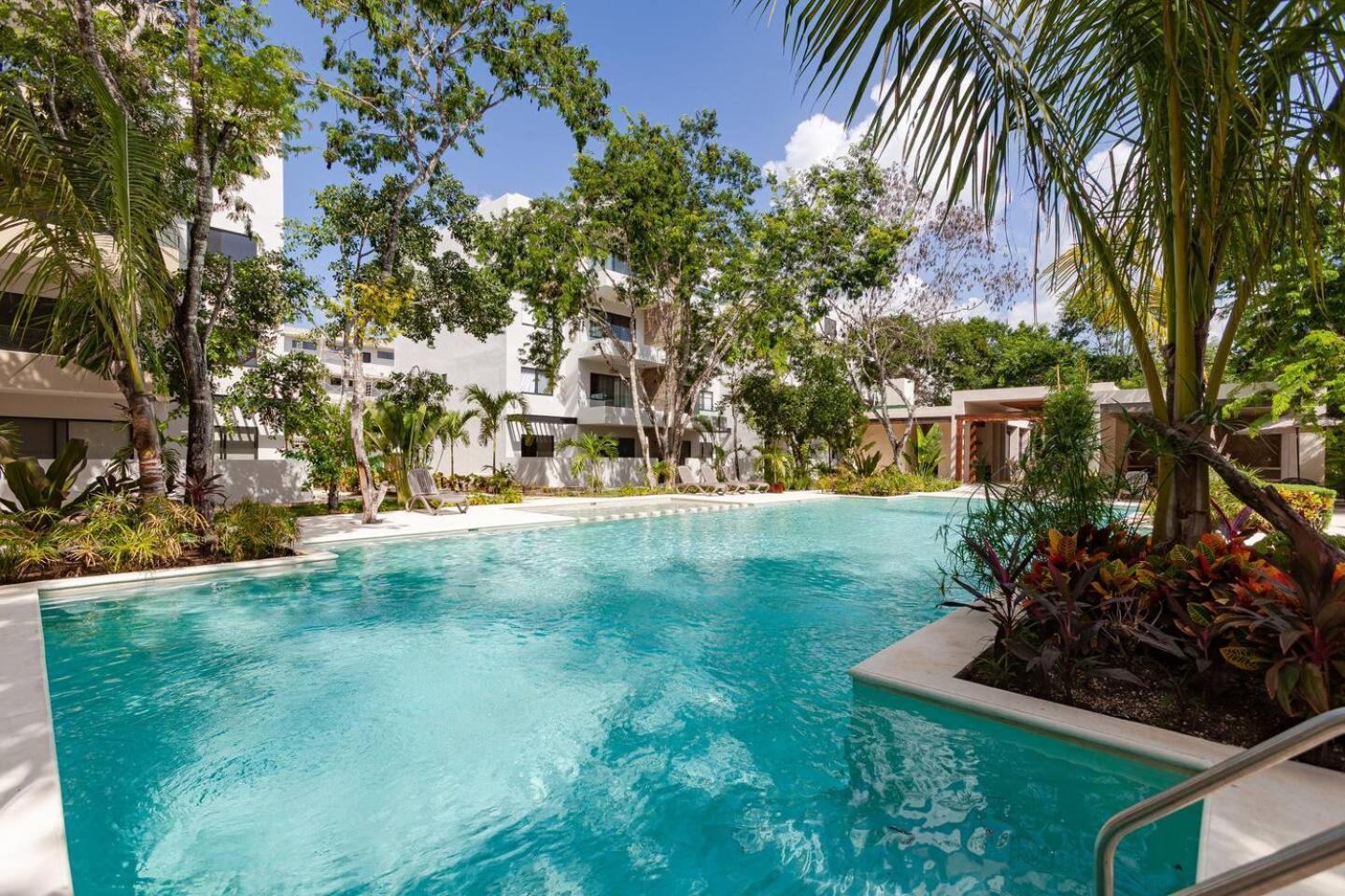 Casa de férias New Coto1112min Beach,gated,gym,playground,pools Playa del Carmen