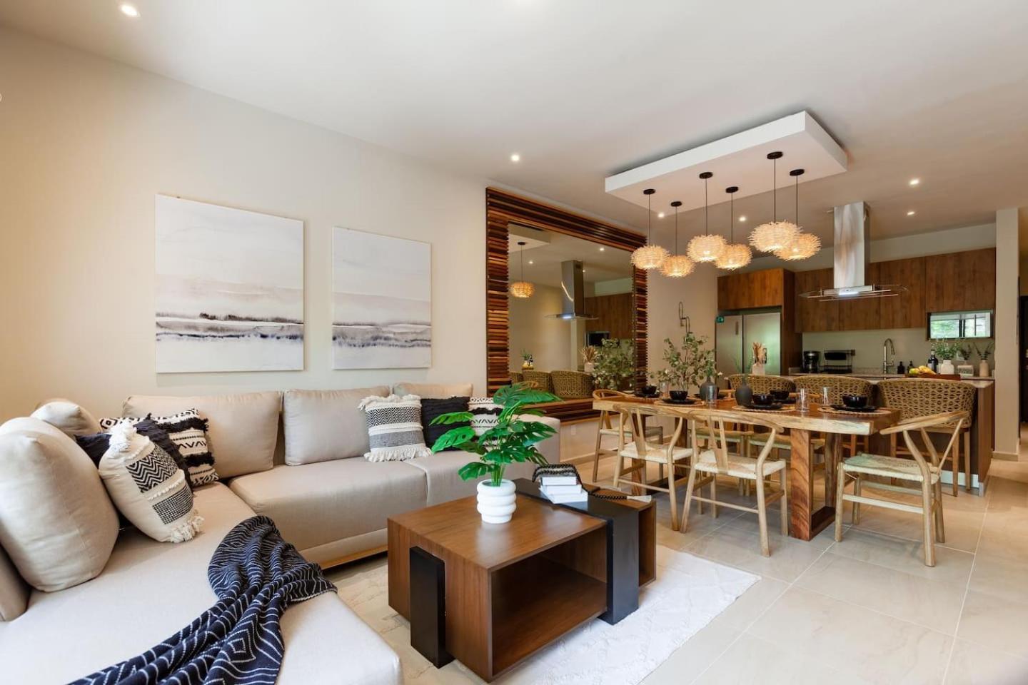New Coto11gated,gym,pools,playground,12min Casa de férias *