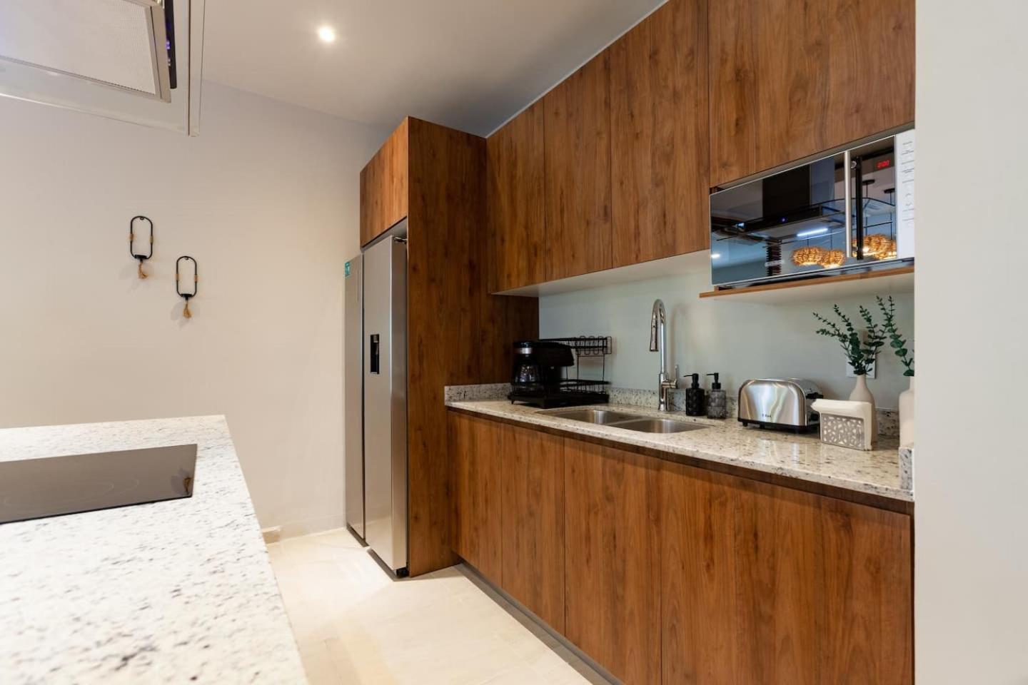 Casa de férias New Coto11gated,gym,pools,playground,12min Playa del Carmen