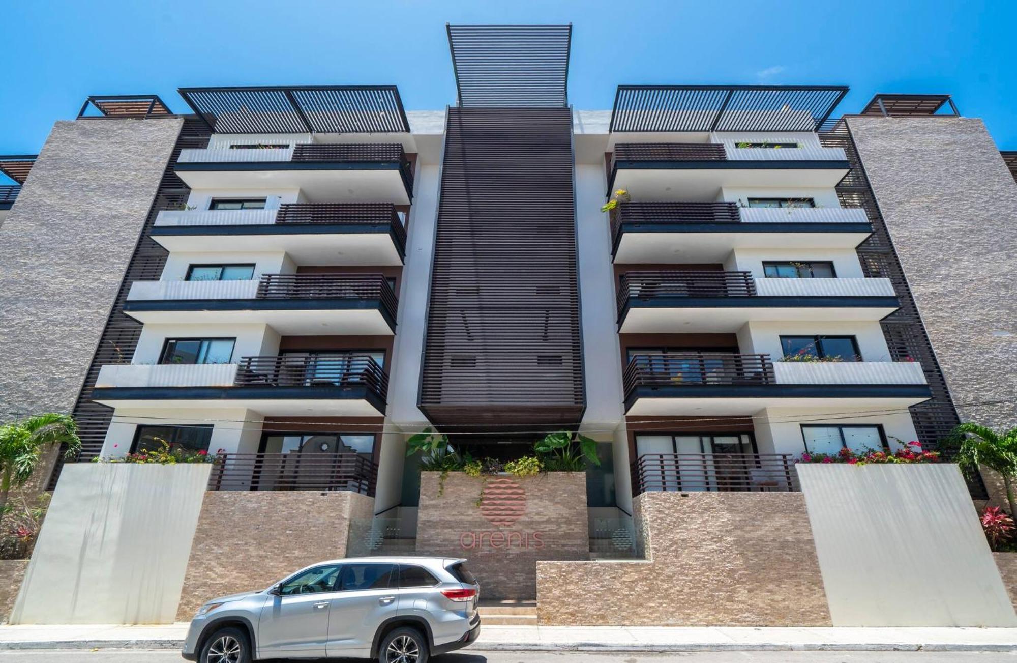 Apartment Rooftop With Ocean Views - 2 Bedrooms With Pool - At Arenis 309 Playa del Carmen