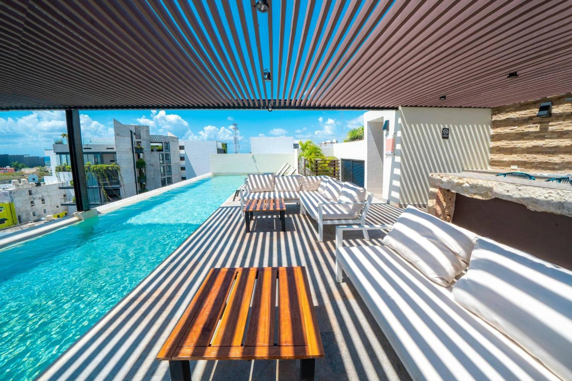 Apartment Modern Penthouse With 2 Bedroom Tub & Pool At Arenis - 509 Playa del Carmen
