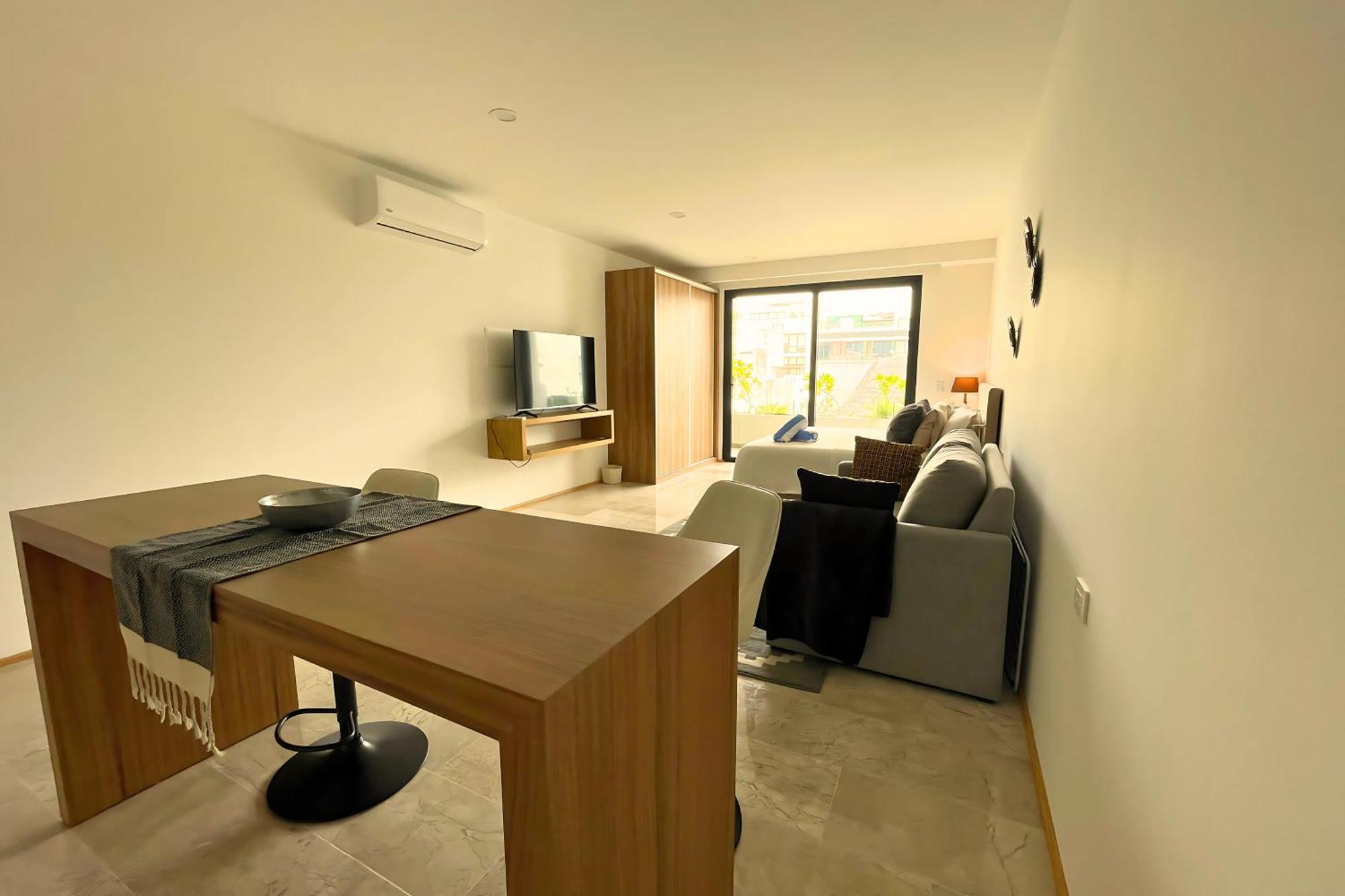 Coco Zen King Size Bed Sea View Near Coco Pdc Apartment Playa del Carmen