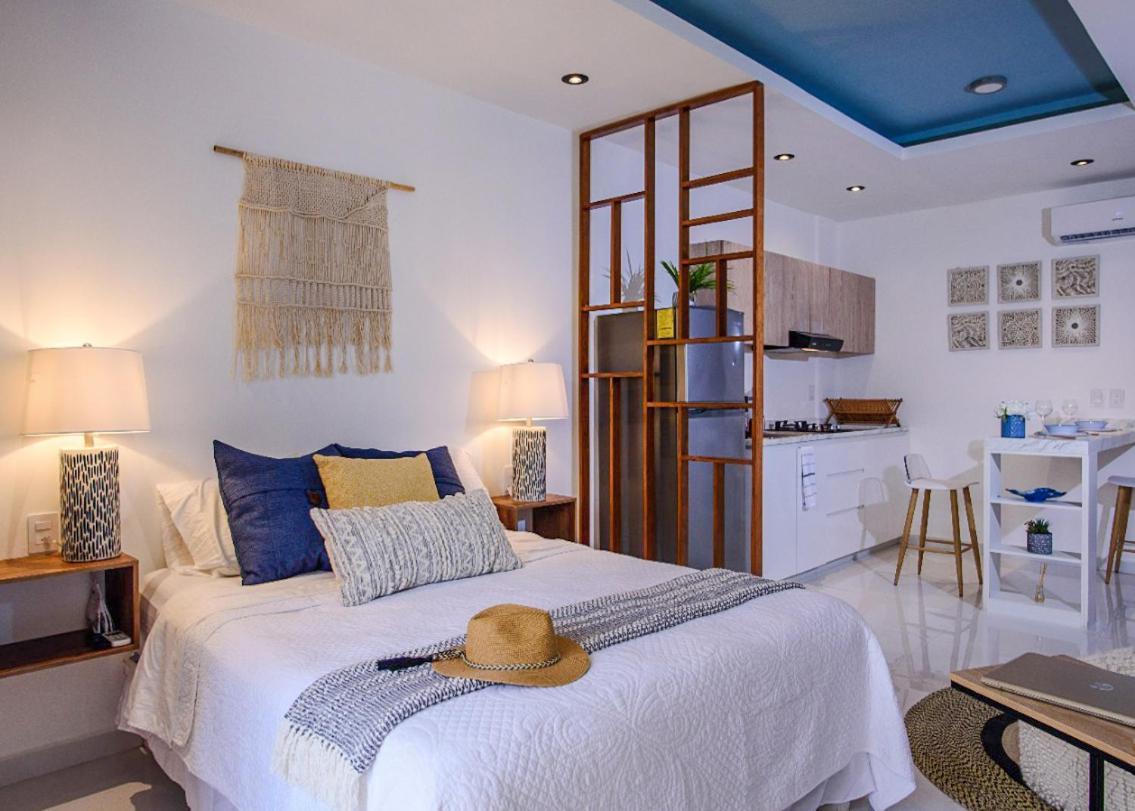500m To L Queen Beds Kitchen L Pool Patio Gym Bikes Ac 20201 * Playa del Carmen