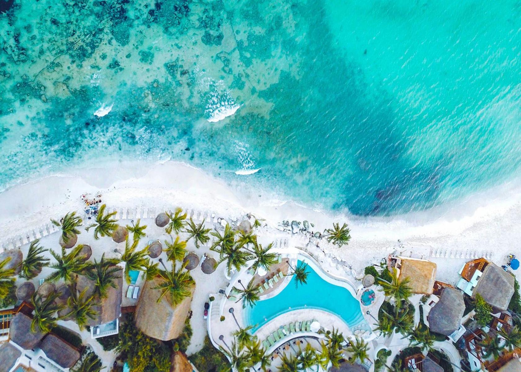 500M To Beach L King & Queen Beds Kitchen L Pool Patio Gym Bikes Ac 20205 Playa del Carmen