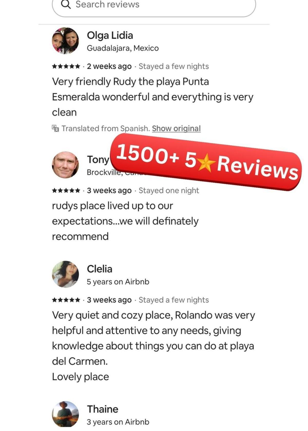 500M To Beach L King & Queen Beds Kitchen L Pool Patio Gym Bikes Ac 20205 Apartment Playa del Carmen