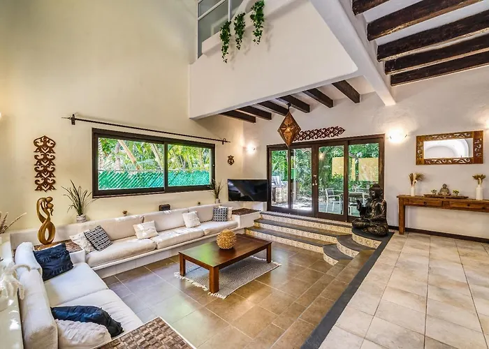 Beautiful House In Playacar 4 Bedrooms Beach Tennis Ac