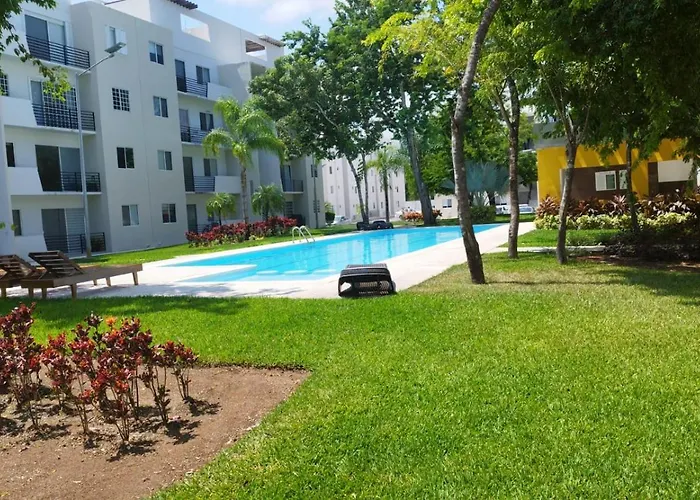 Vive tus vacaciones, depa nuevo Playa del Carmen