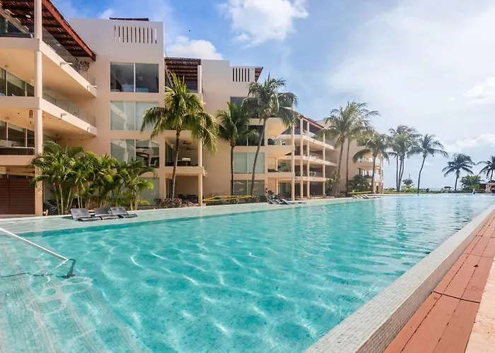 Amazing Beach Front Condo At Elements Playa Del Carmen