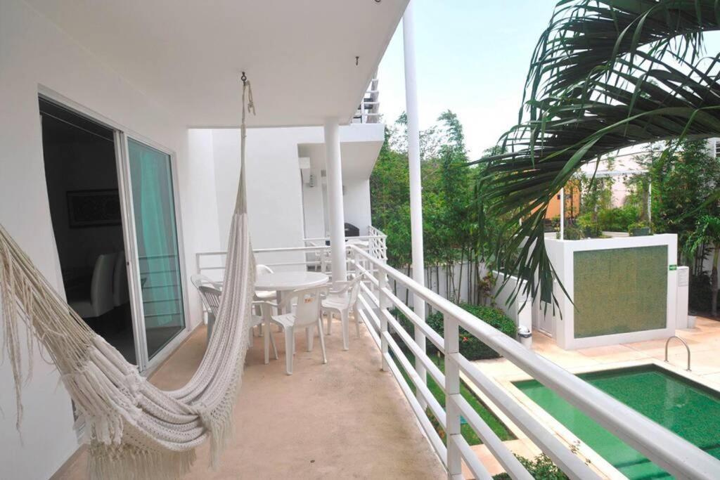 Poolside Tranquil In Playa del Carmen