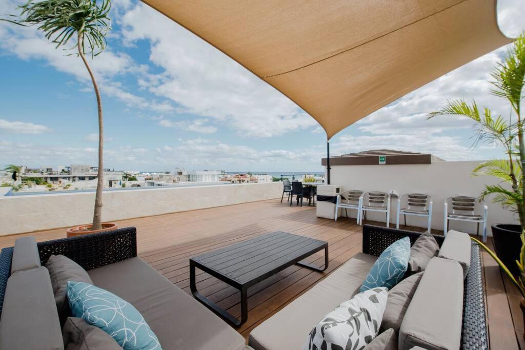 Location- 3-bdr Penth-150 Mbps- Pool- Priv Rooftop Apartment Playa del Carmen