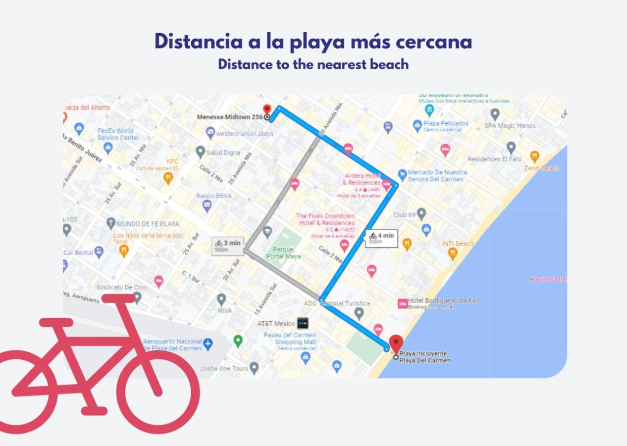 Hostpal Menesse Midtown Apartamento Playa del Carmen