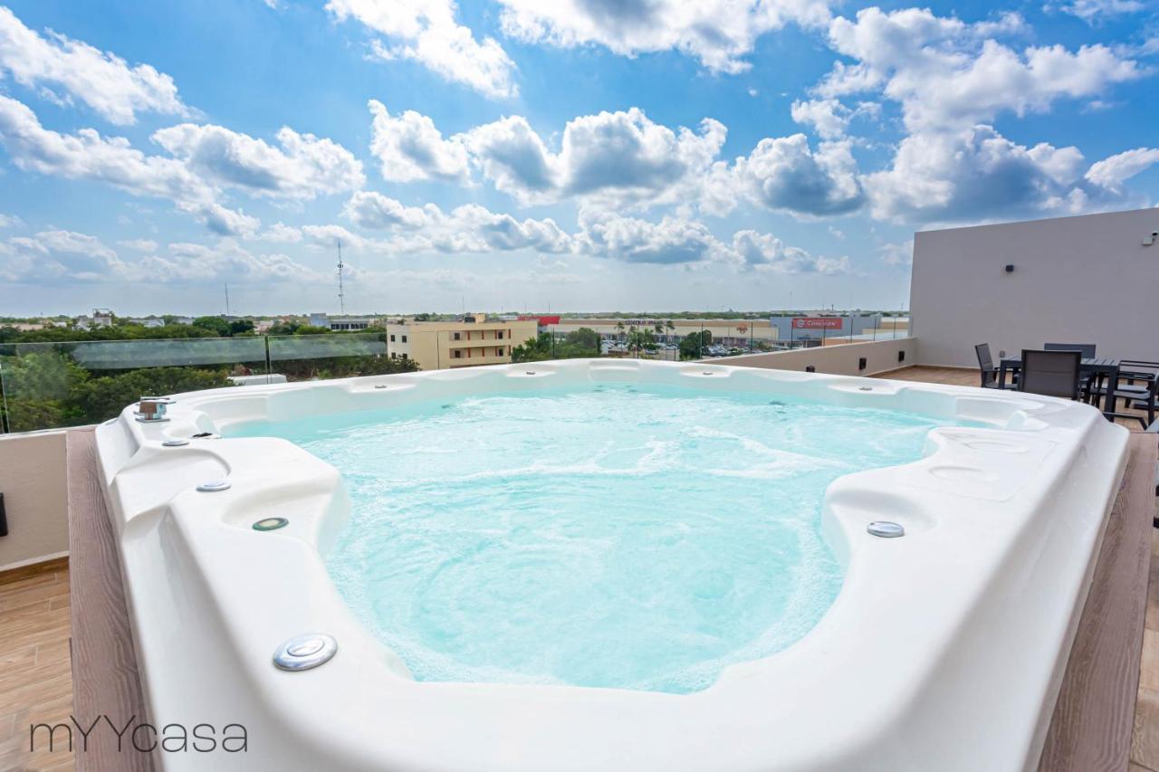 Apartment Amazing Apt. W/ Pool & Jacuzzi In Playa del Carmen