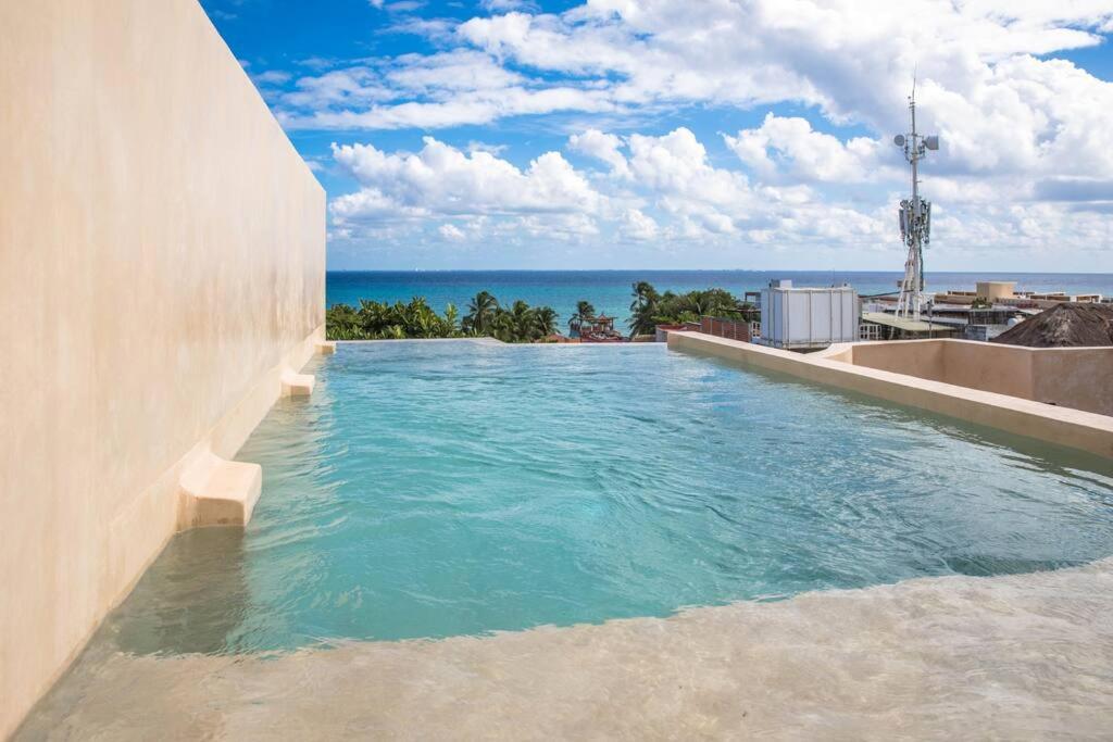 Breathtaking Ph 5thav Ocean View Private Pool Roof Apartment Playa del Carmen