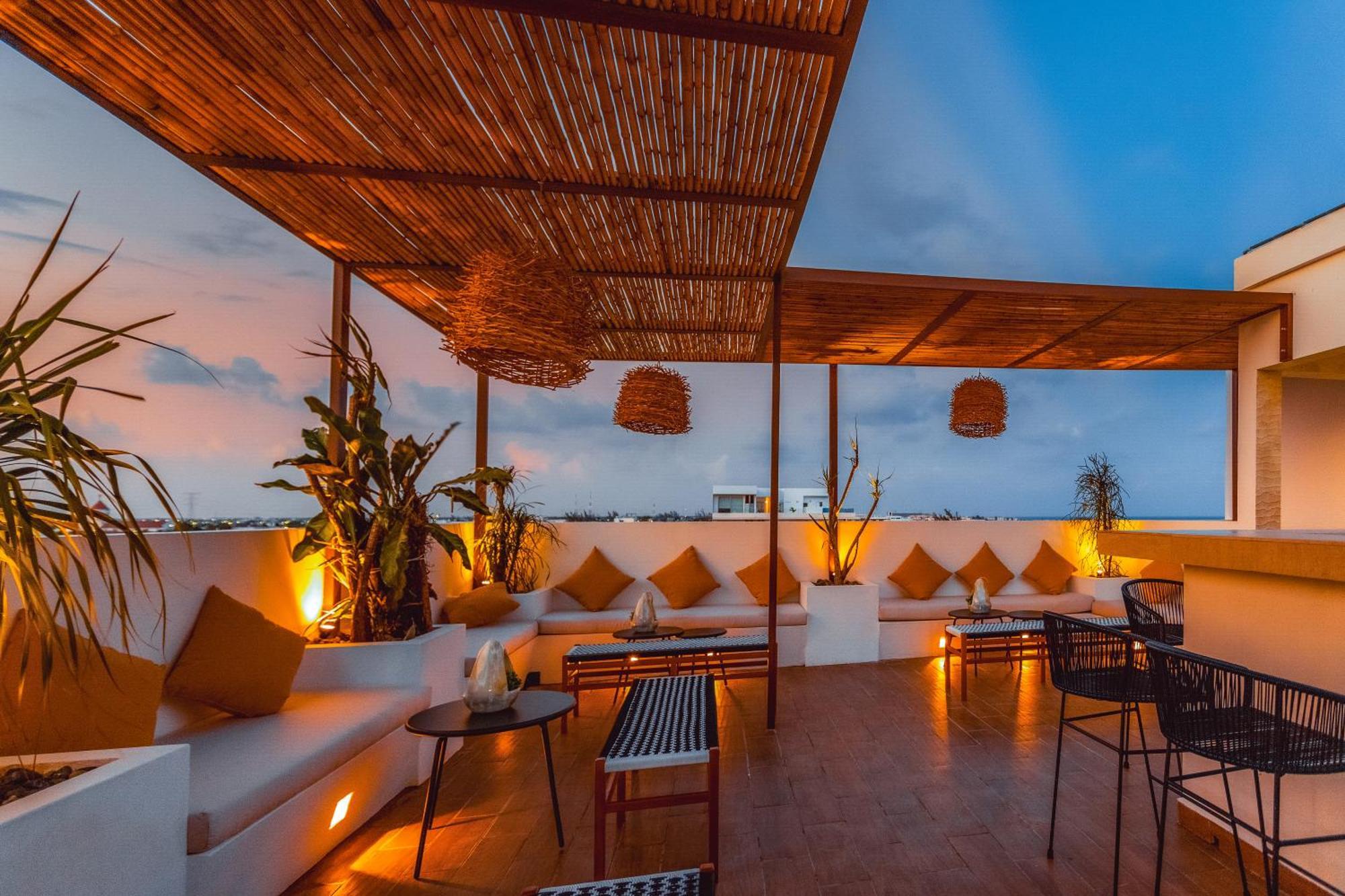 Terrasse Khách sạn Playa del Carmen