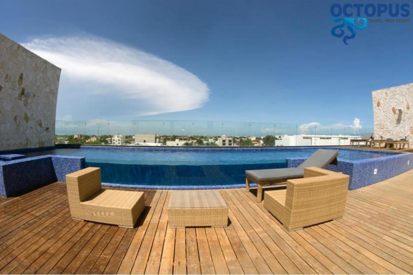 Apartamento Great 2br Downtown With Pool Bbq Gym Kids Area Playa del Carmen