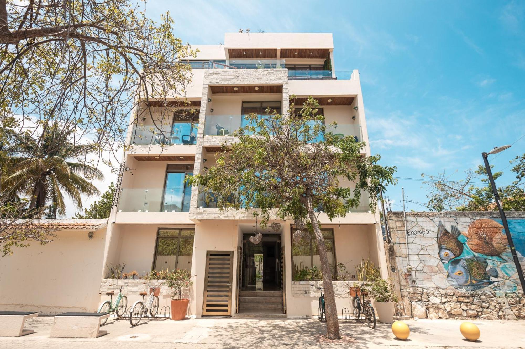 Stunning Ph 4bd W/rooftop Jacuzzi 5th Av Playa del Carmen