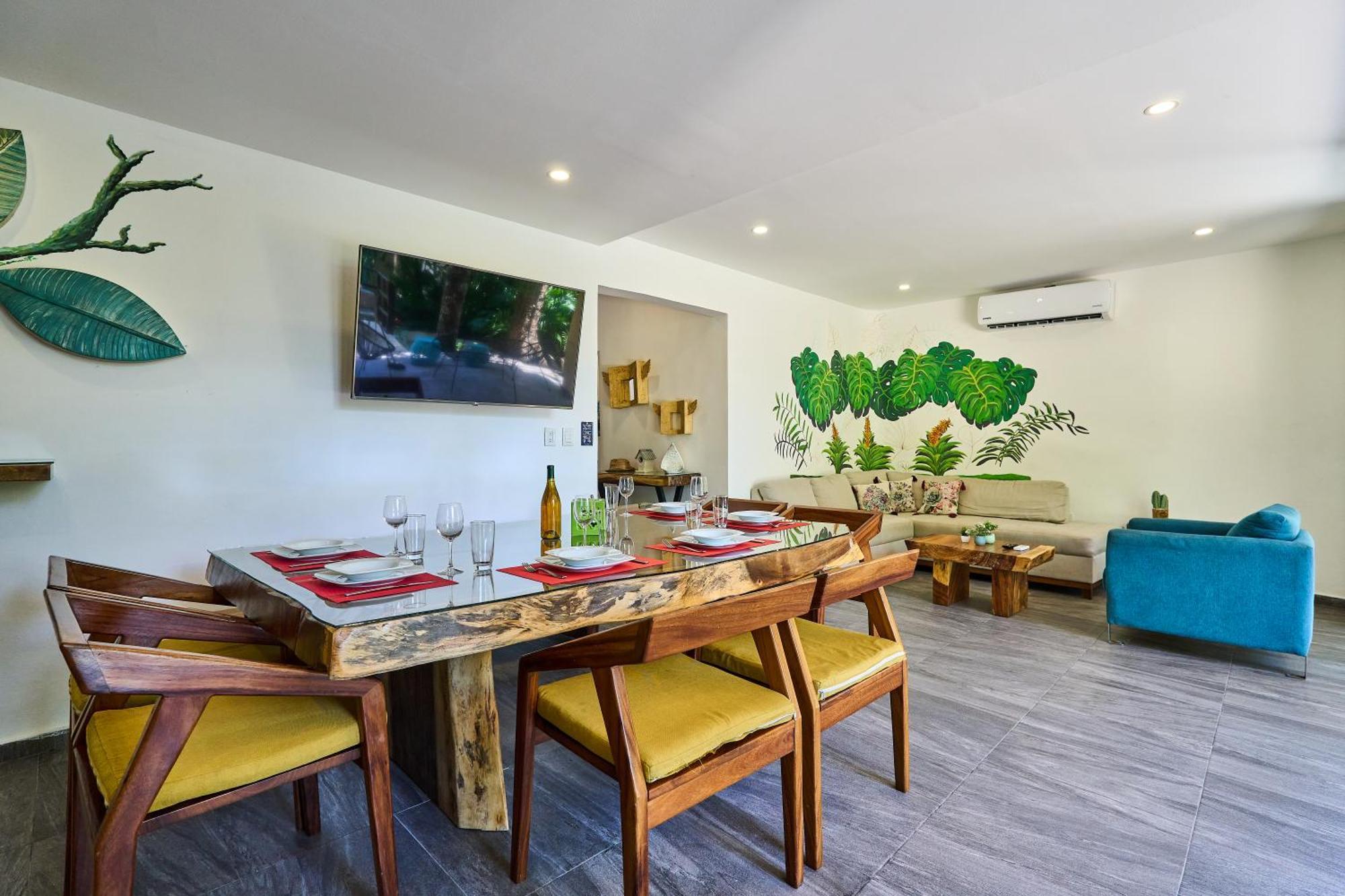 Casa de férias Stunning Mansion 6br With Artificial Cenote And Private Pool With Ocean View