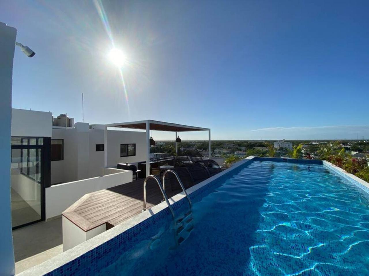 Homy 2br With Pool, Gym, Terrace, Bbq, Parking Playa del Carmen