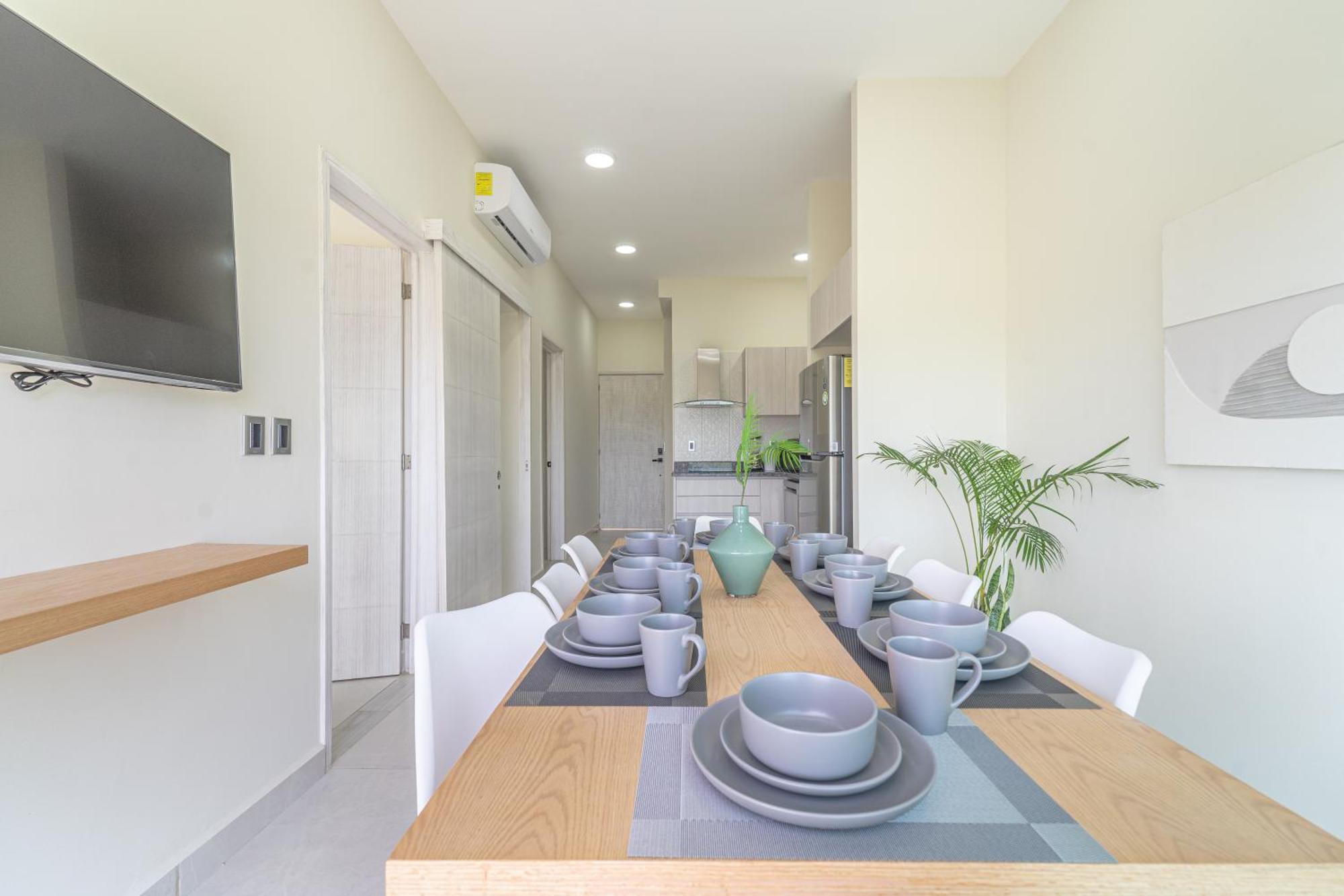 Holiday home Penthouse With Jungle View Terrace Gym Pool Hottub *