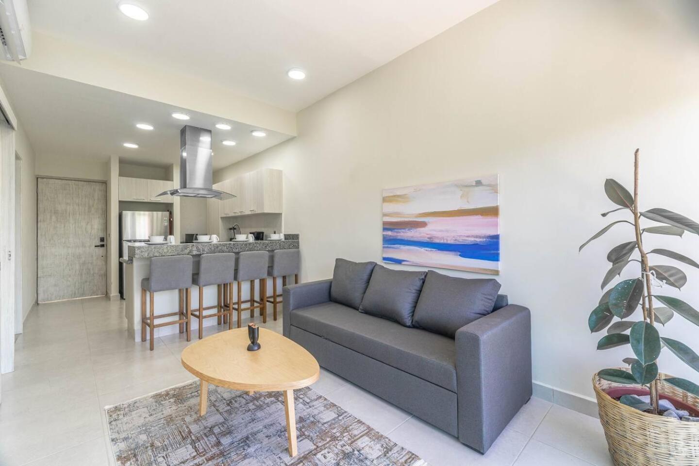 2 Bd With Balcony, Gym, Rooftop Pool, Hot Tub Holiday home Playa del Carmen