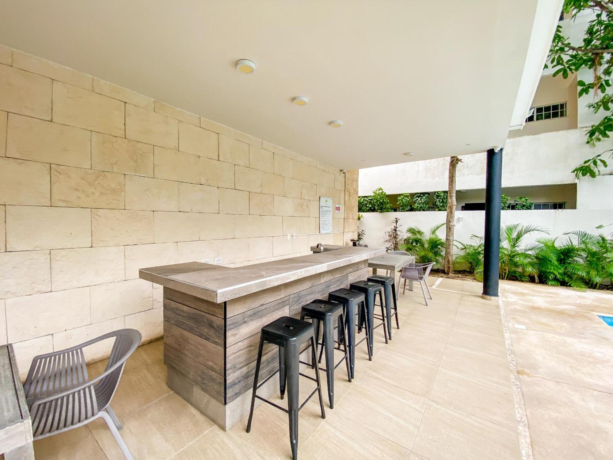 Apartment Homey 3br In Residential Area With 3pools Garden And Bbq Playa del Carmen