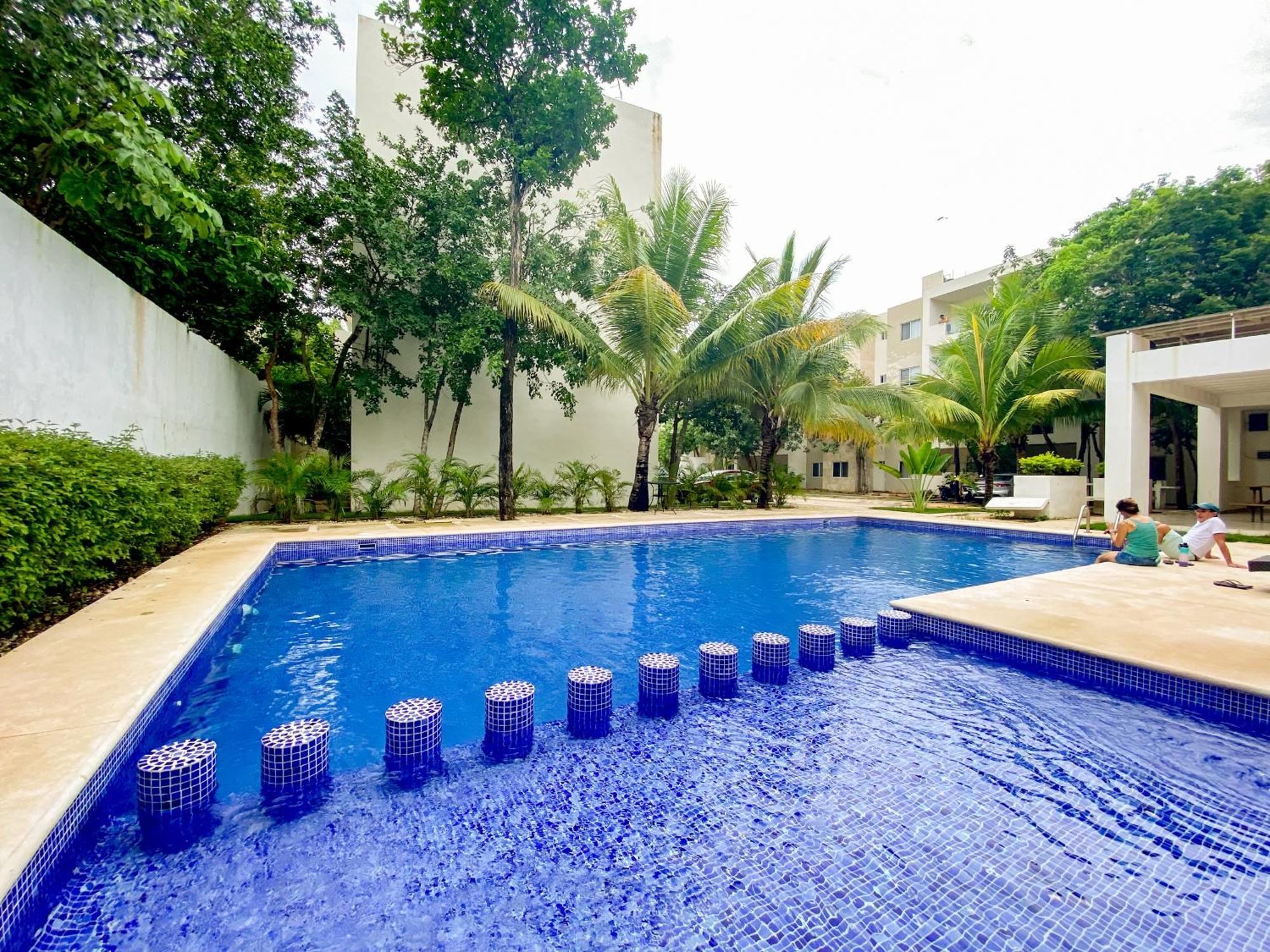 Homey 3br In Residential Area With 3pools Garden And Bbq * Playa del Carmen