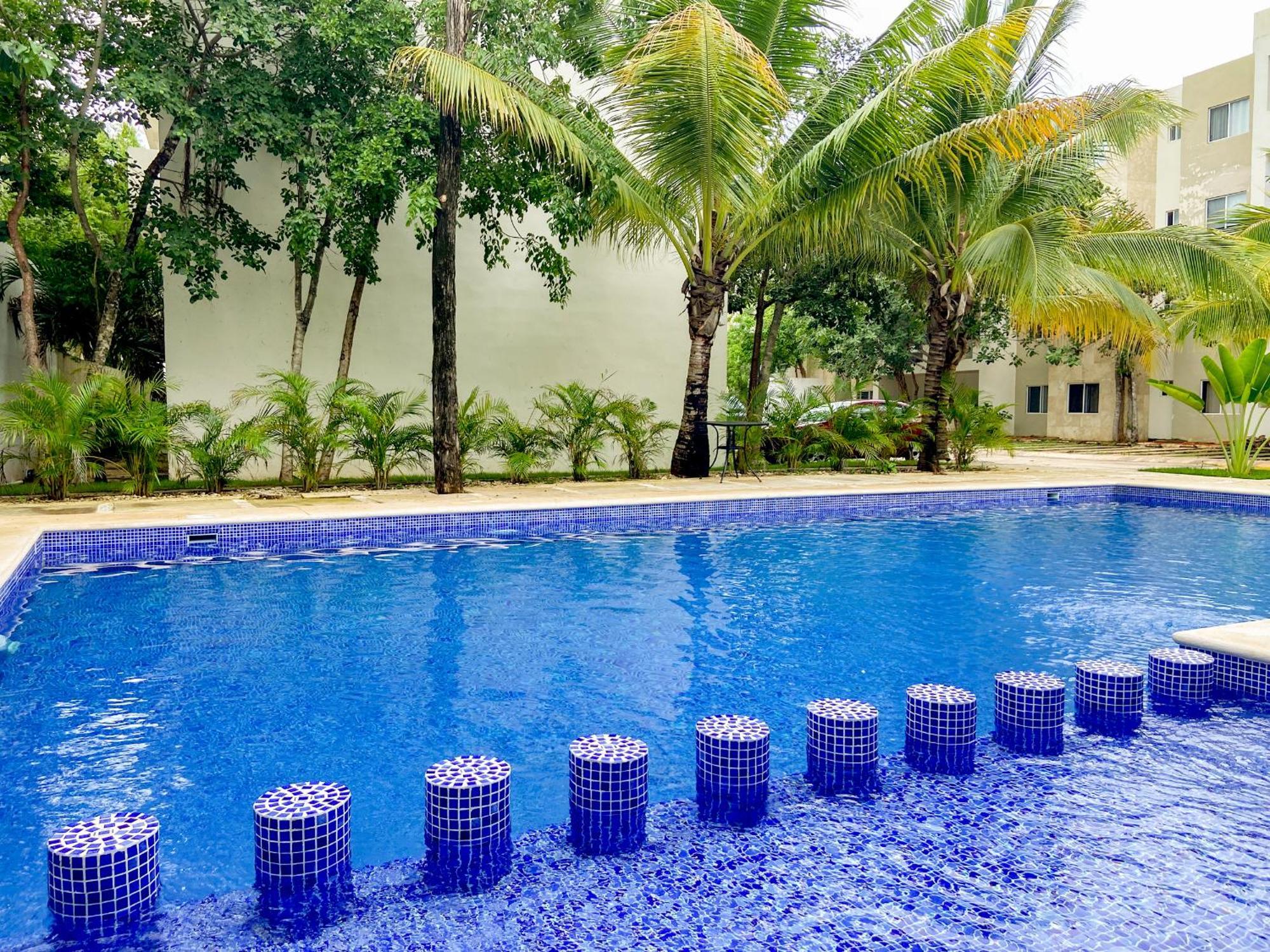 Homey 3br In Residential Area With 3pools Garden And Bbq Playa del Carmen