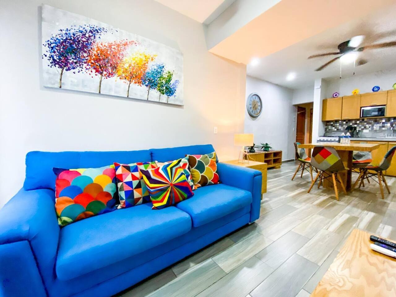 Apartamento Colorful Hacienda Style 2br With Pool Steps To Playa del Carmen