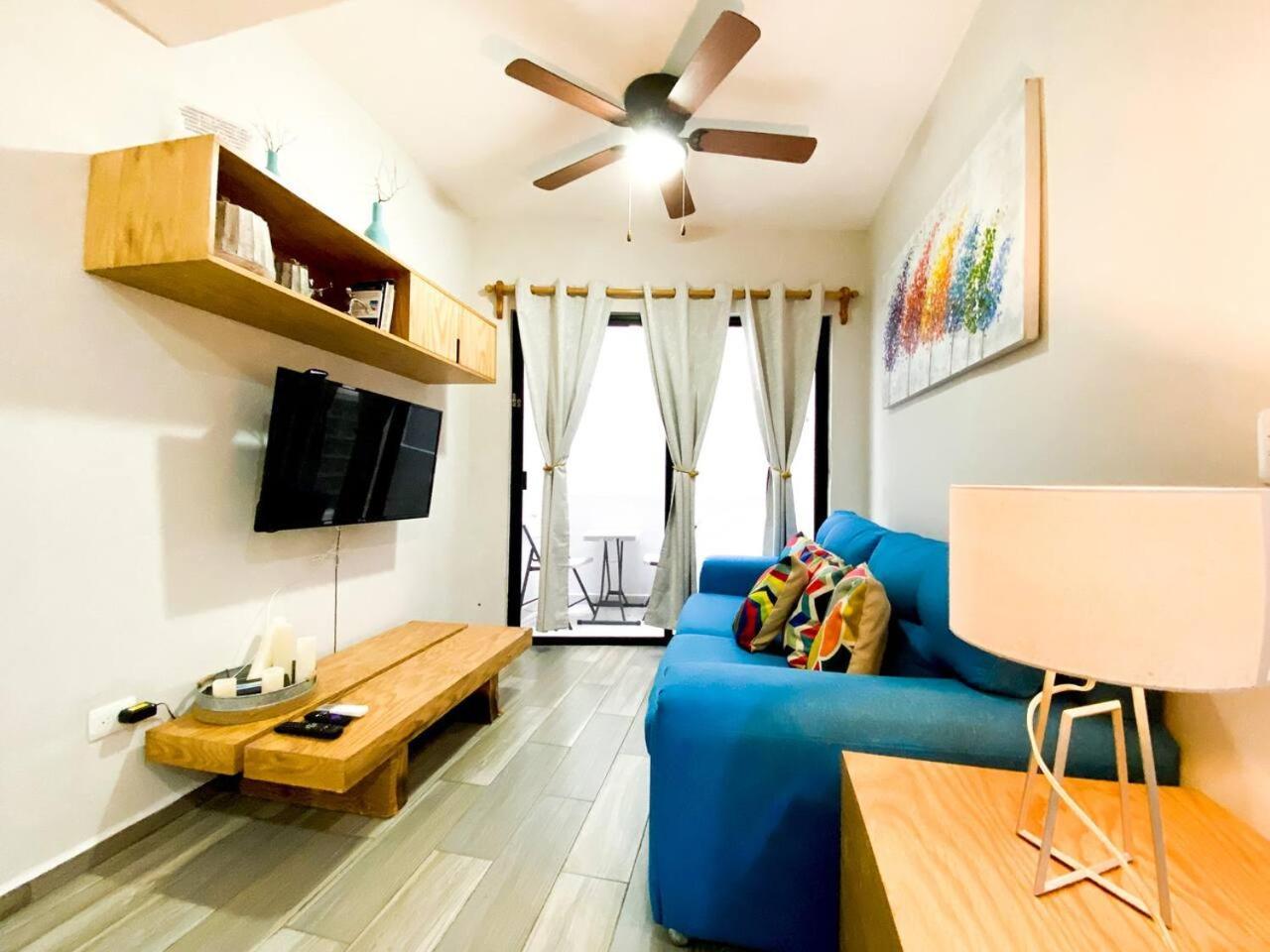 Colorful Hacienda Style 2br With Pool Steps To Apartamento Playa del Carmen