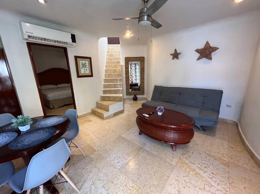 Angel Azul 16 Pasos De La Playa Apartment