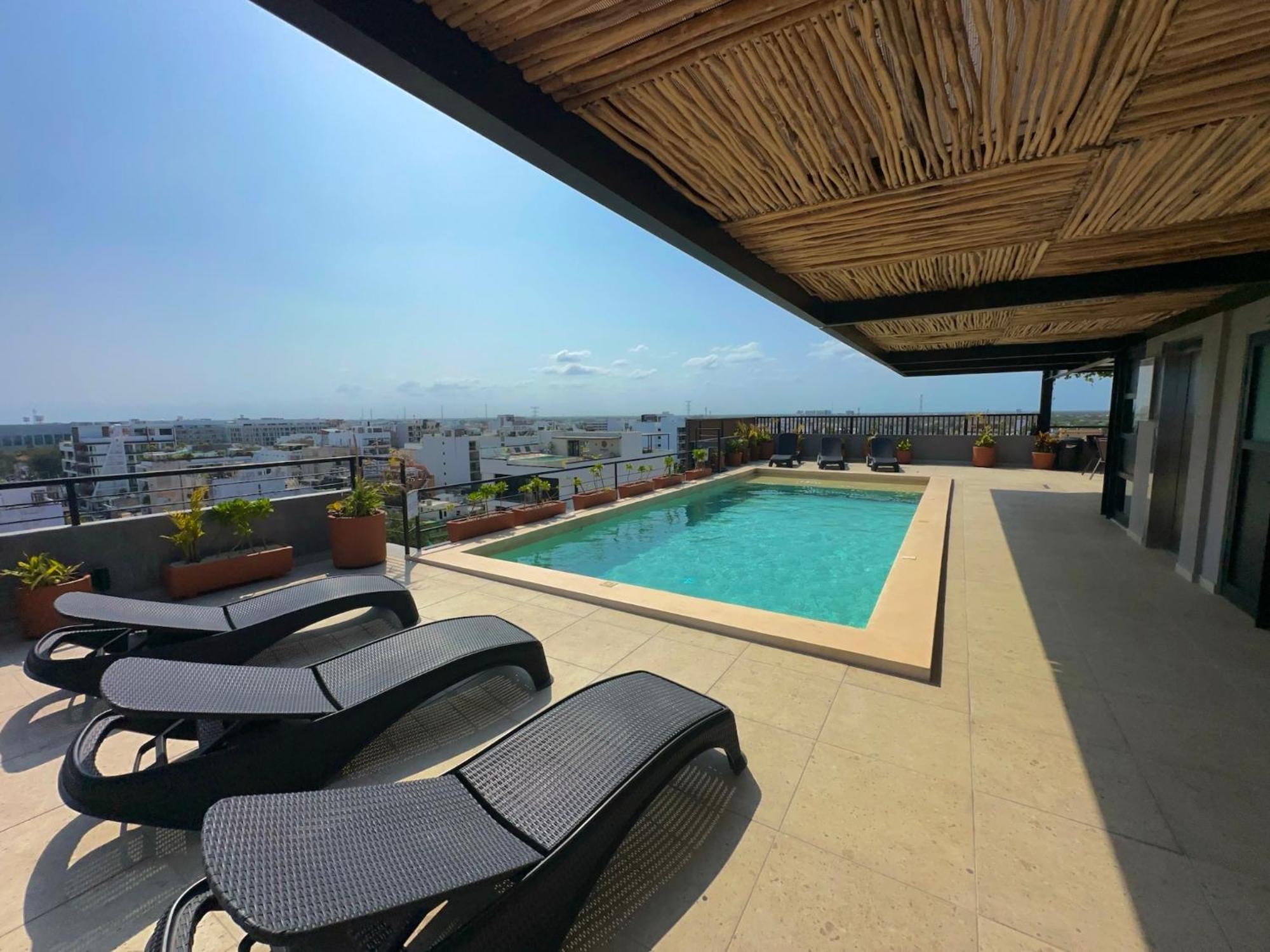 Torre 48 Highest Floor View - Rooftop Pool And Wifi Apartment