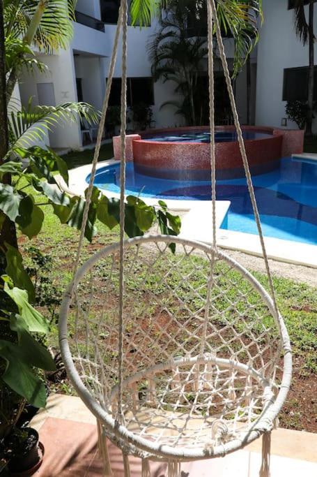 Lovely 2 Bdrm In Gated Community & Pool View Playa del Carmen