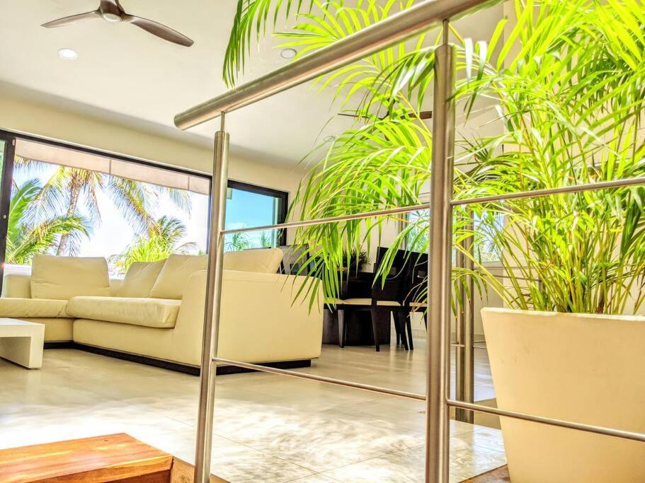 Modern Pool Ocean Views Terrace Bbq Vista Real Villa Playa del Carmen
