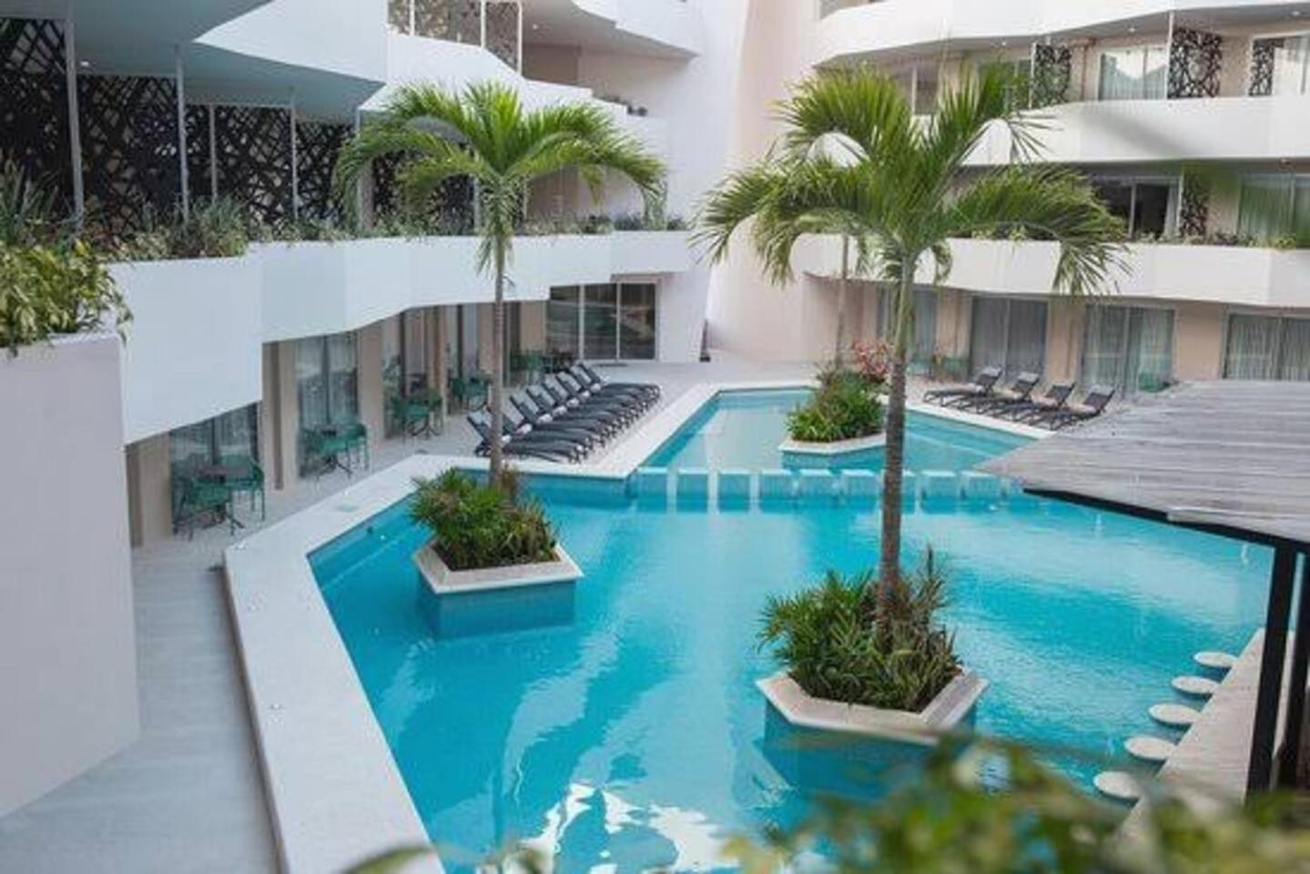Estupenda Con Cama King 100mb Y Refri Apartment Playa del Carmen