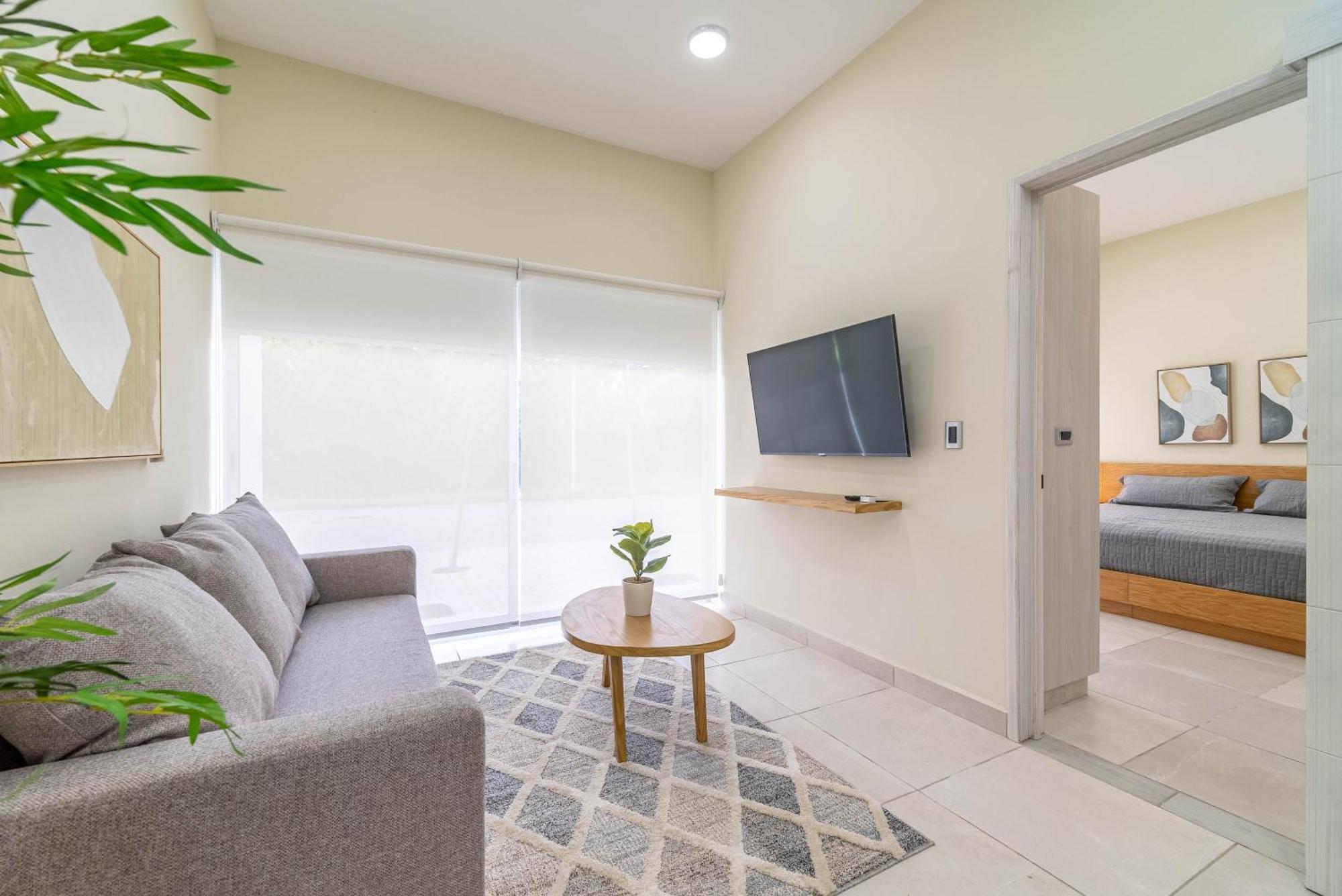 Holiday home 2 Bd With Balcony, Gym, Rooftop Pool, Hot Tub Playa del Carmen