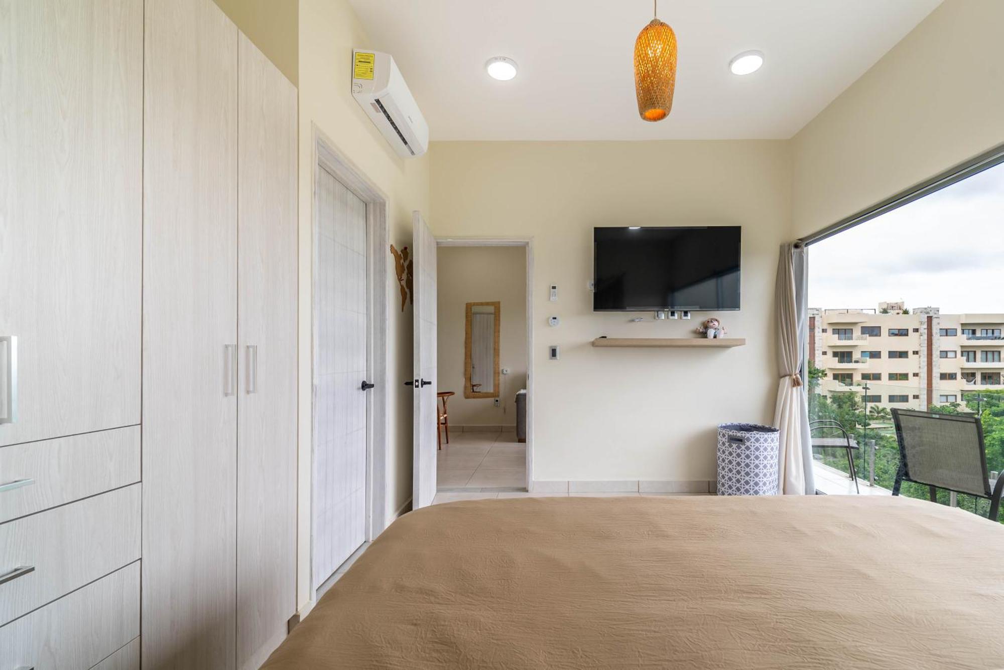 Holiday home 3 Bd With Balcony, Gym, Rooftop Pool, Hot Tub Playa del Carmen