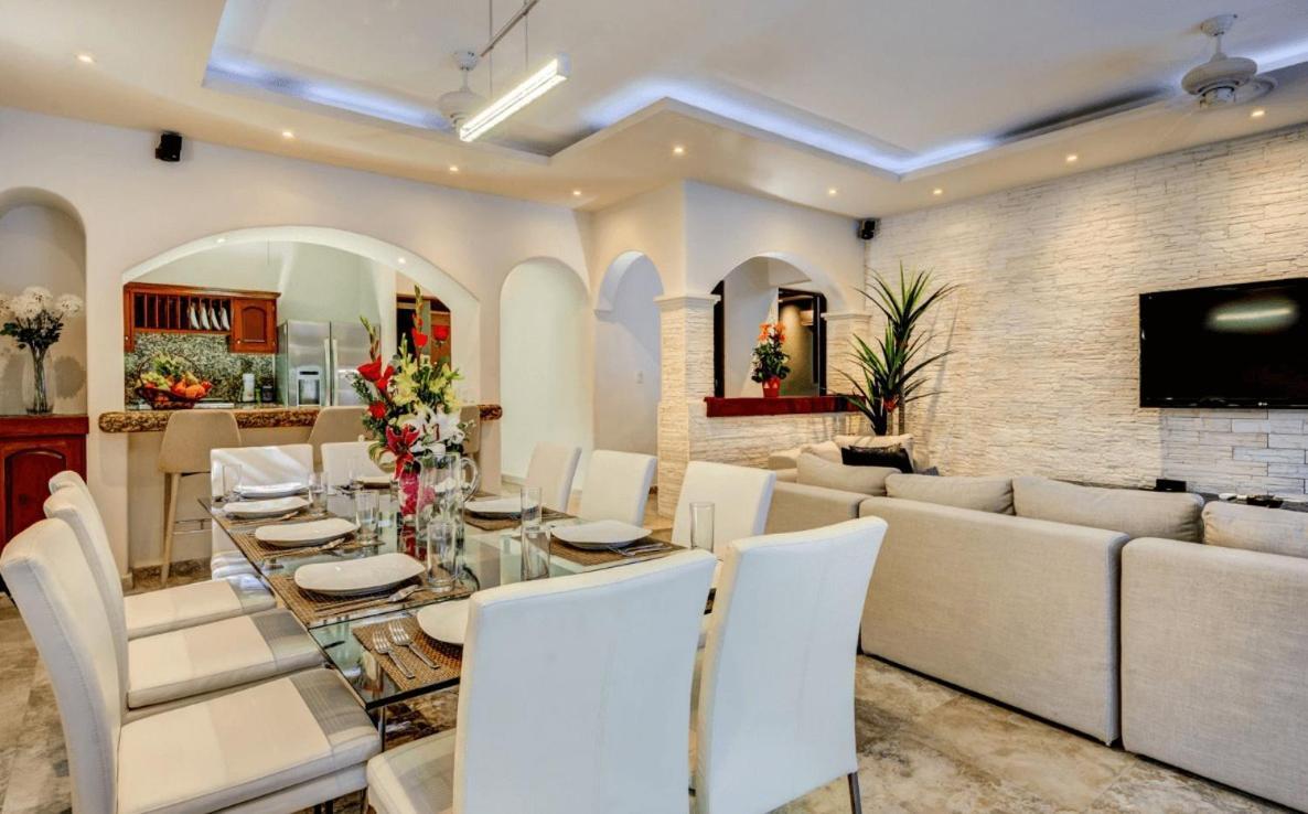Pousada Luxury House In Playacar Steps To The *