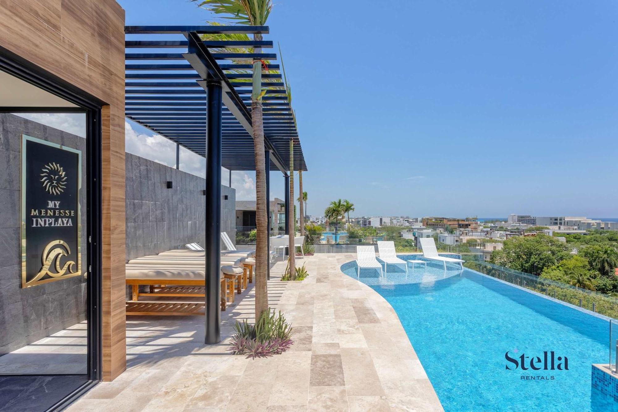 Chic At My Menesse In Playa With Roof Pool Holiday home *
