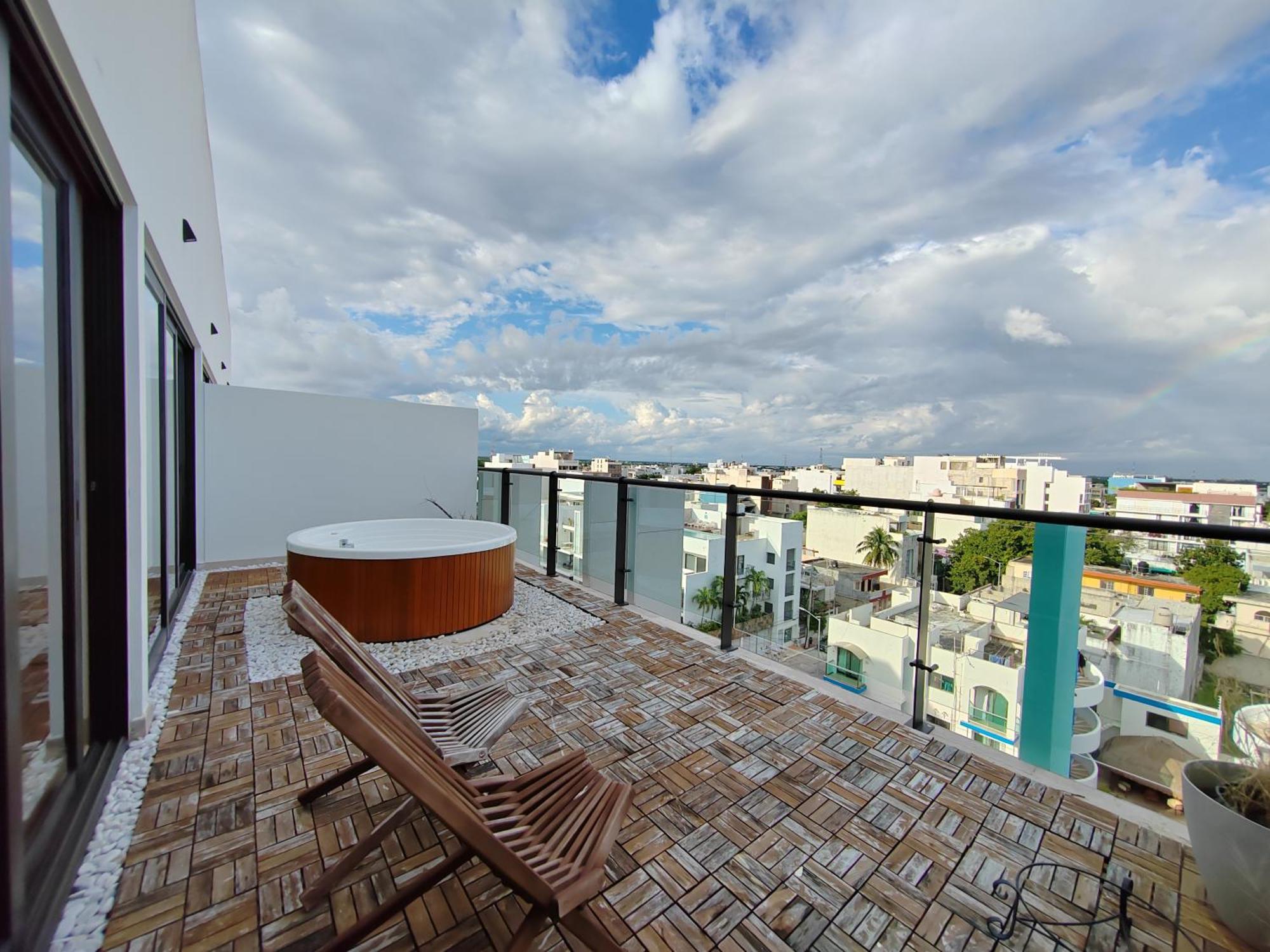 New & Equipped Steps From The With Pool Jacuzzi By Yeah Apartment Playa del Carmen