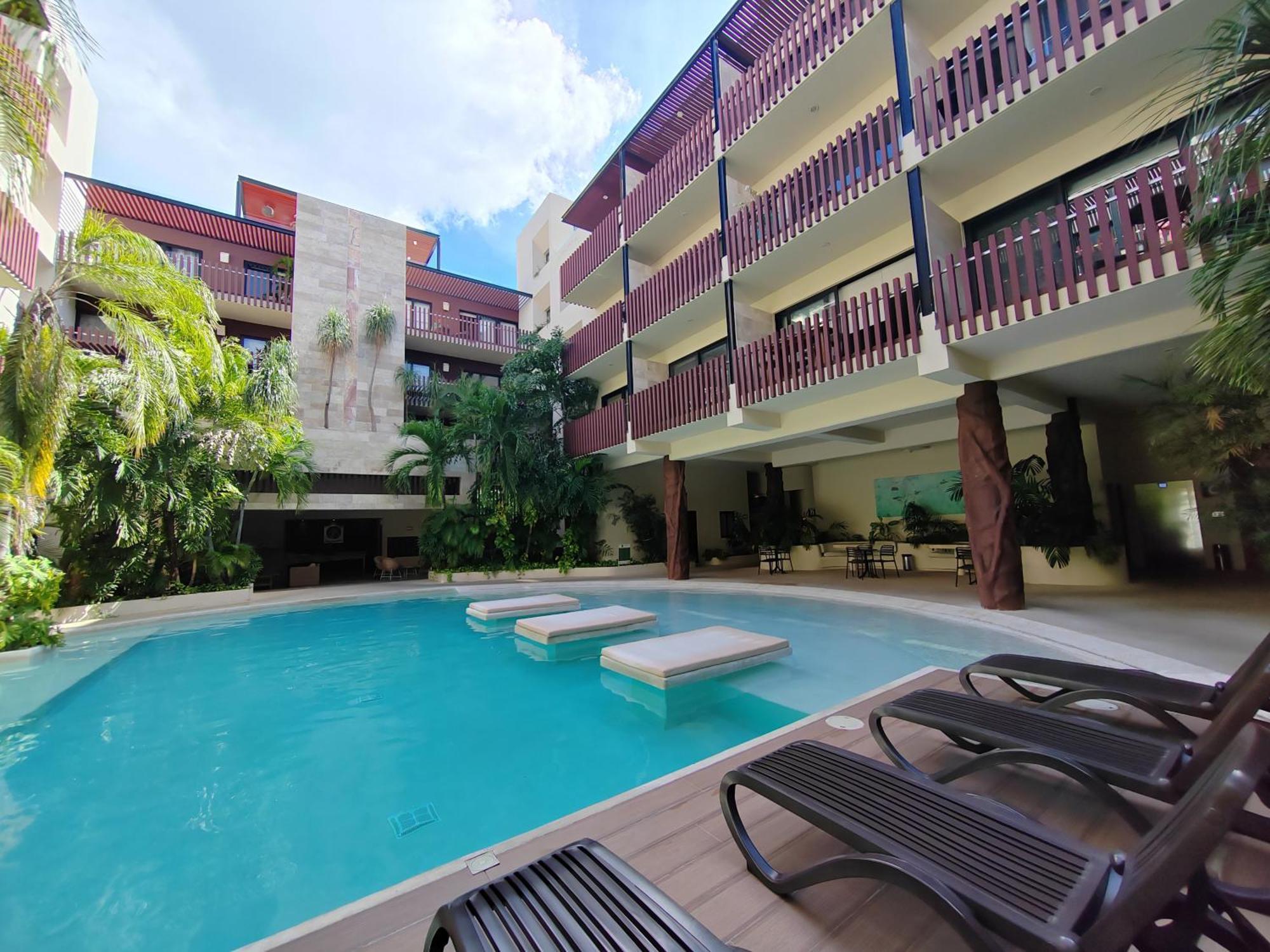 Apartment Hermoso & Centrico 1br-gym-pool-cowork By Yeah Playa del Carmen