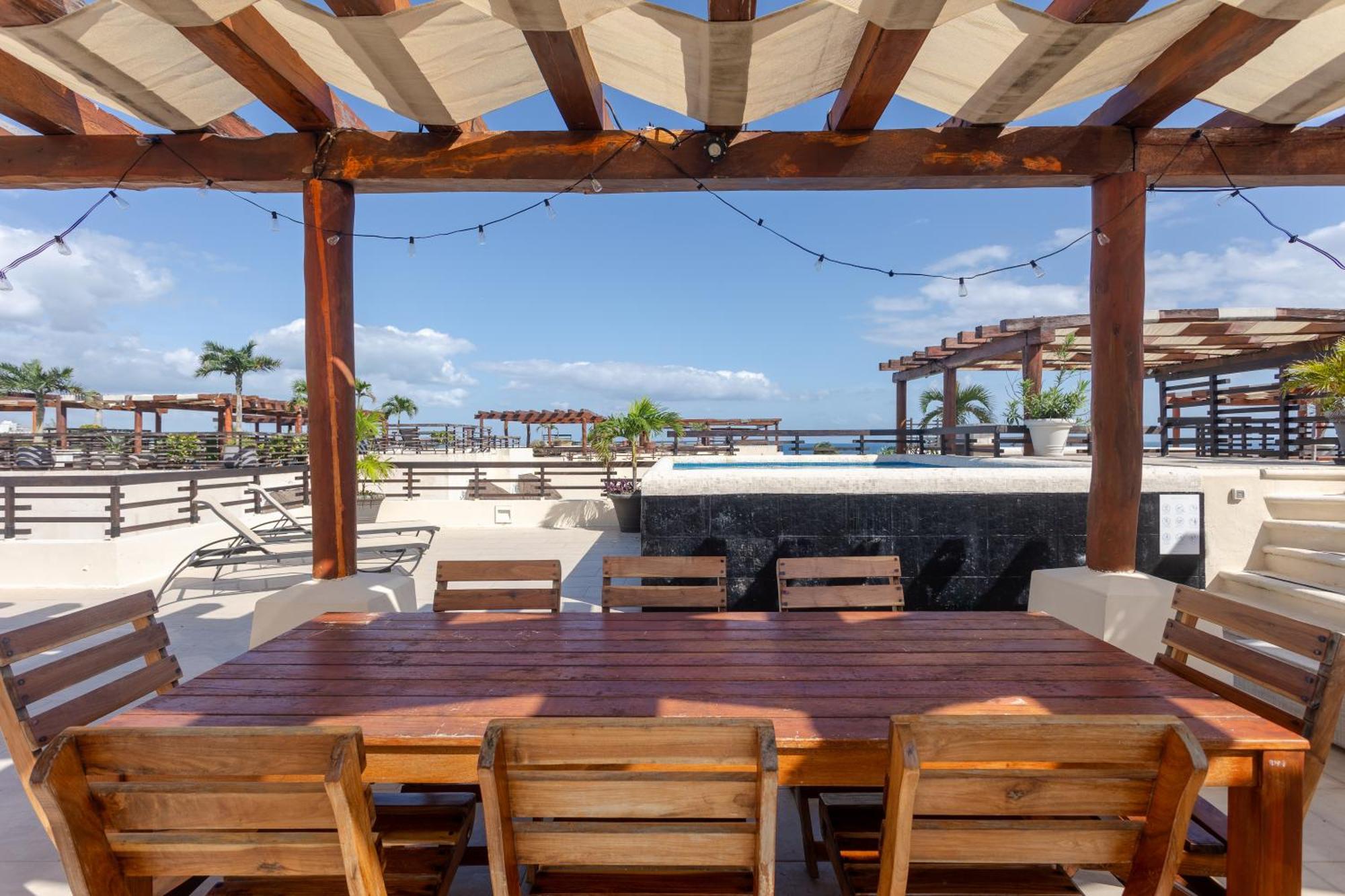 Сasa de vacaciones Magnificent Oceanview Rooftop Lounge With Plunge Pool *