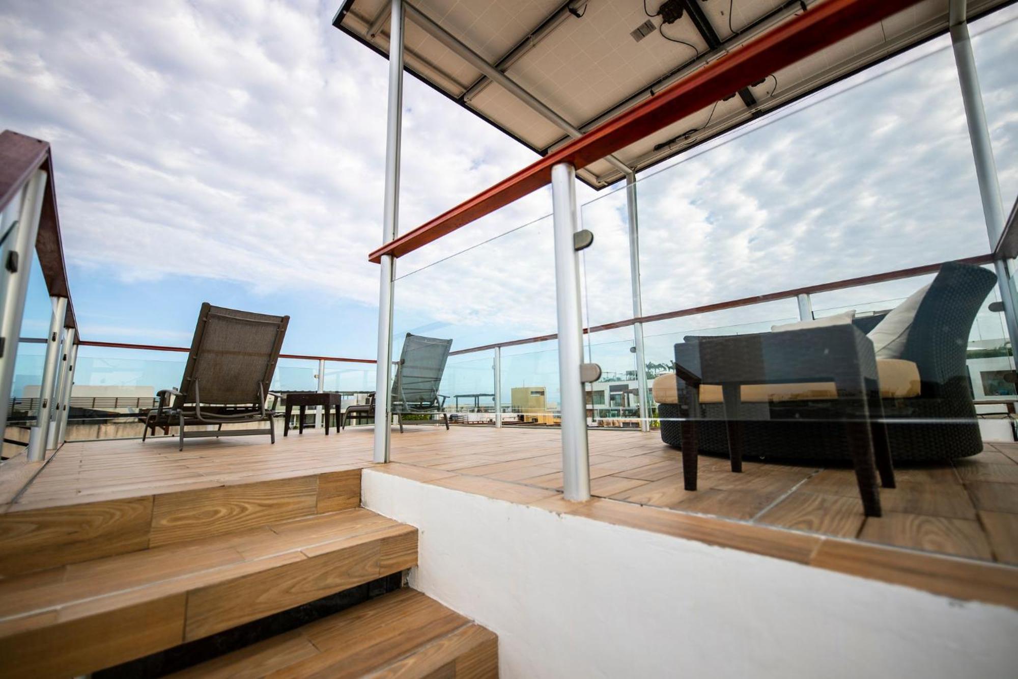 Casa de férias Penthouse At Mamitas Beach, Barbecue, Balcony, Sundeck, Jacuzzi Playa del Carmen