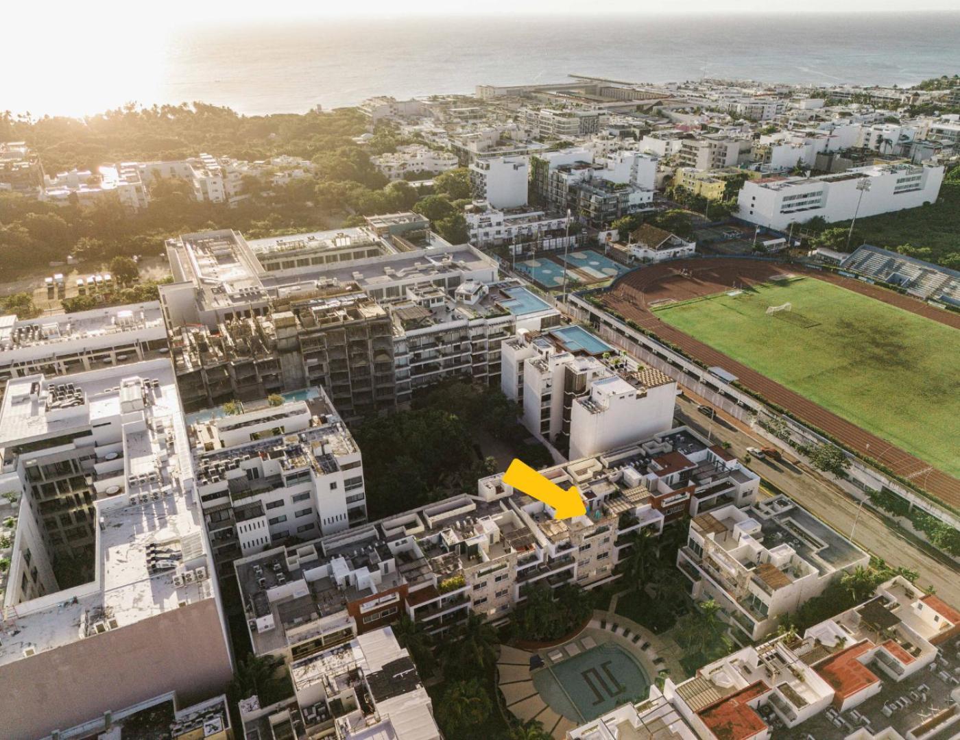 Penthouse With Rooftop And Jacuzzi In Downtown Apartment Playa del Carmen
