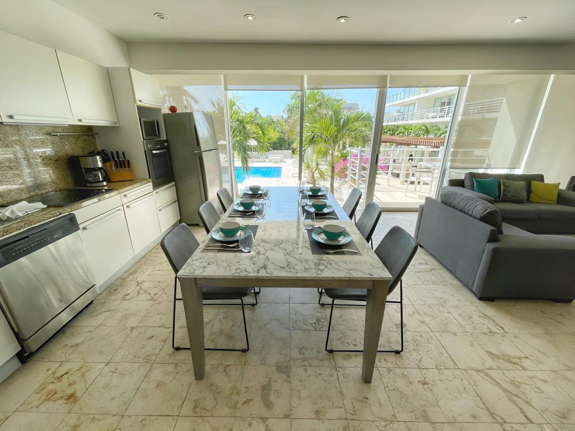 Apartment 3br Exclusivo - Roof Pool - Mamitas - Quinta Playa del Carmen