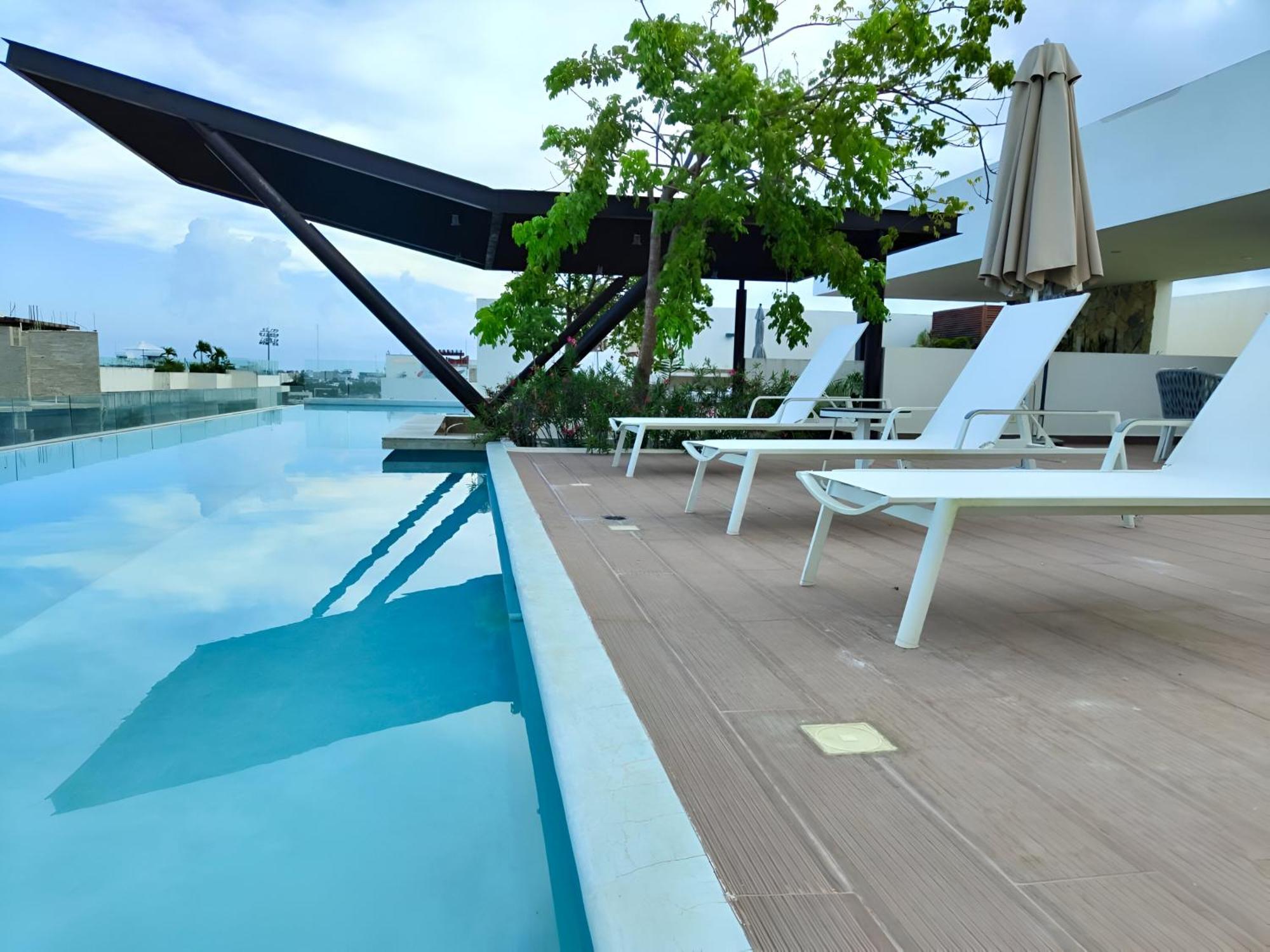 Moderna - King - Piscina - 5ta Av - Playa Apartment Playa del Carmen