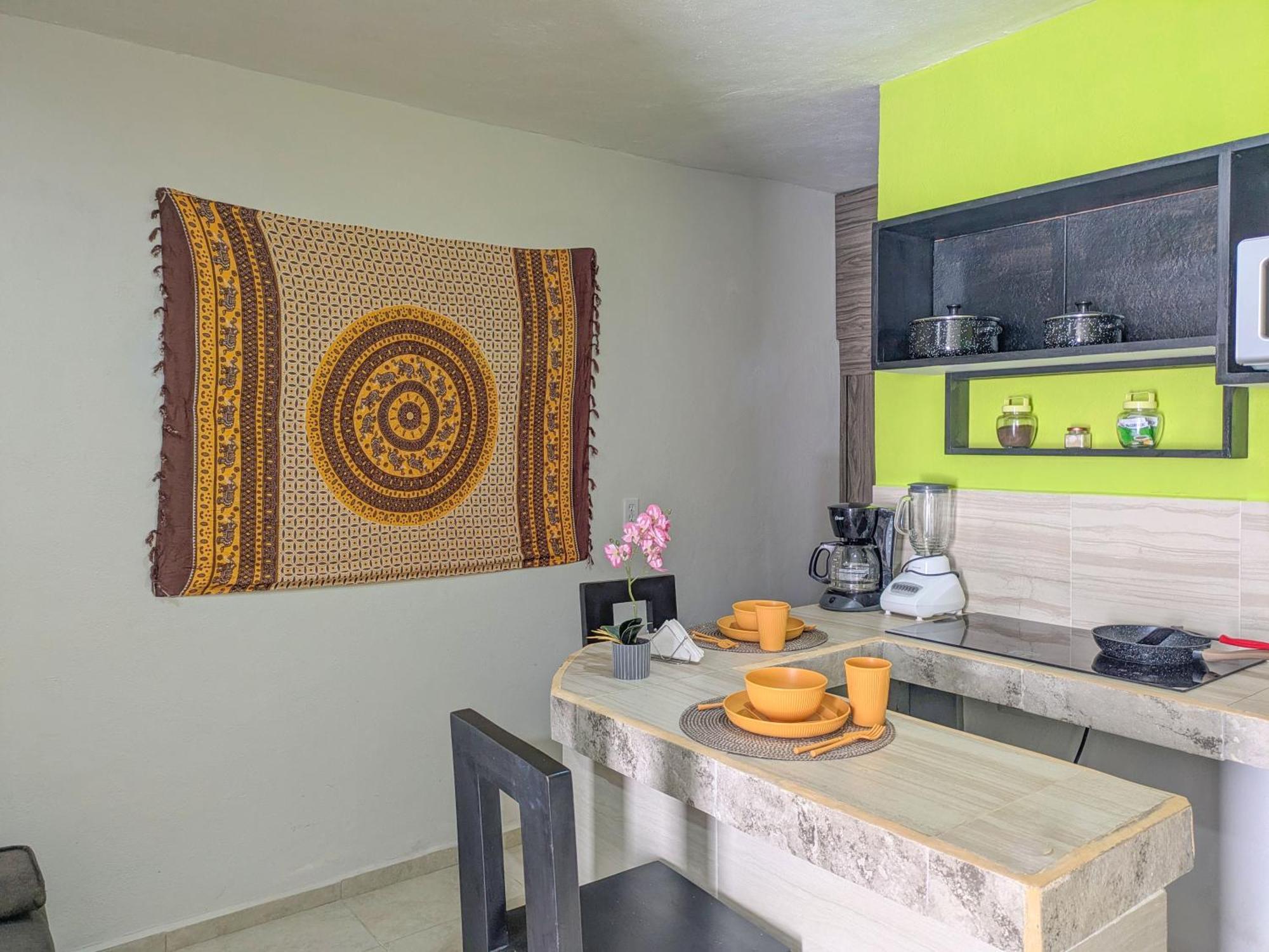 Apartamento 500m To Cenote L Memory Foam King Beds L Kitchen Bikes Ac 4b5b