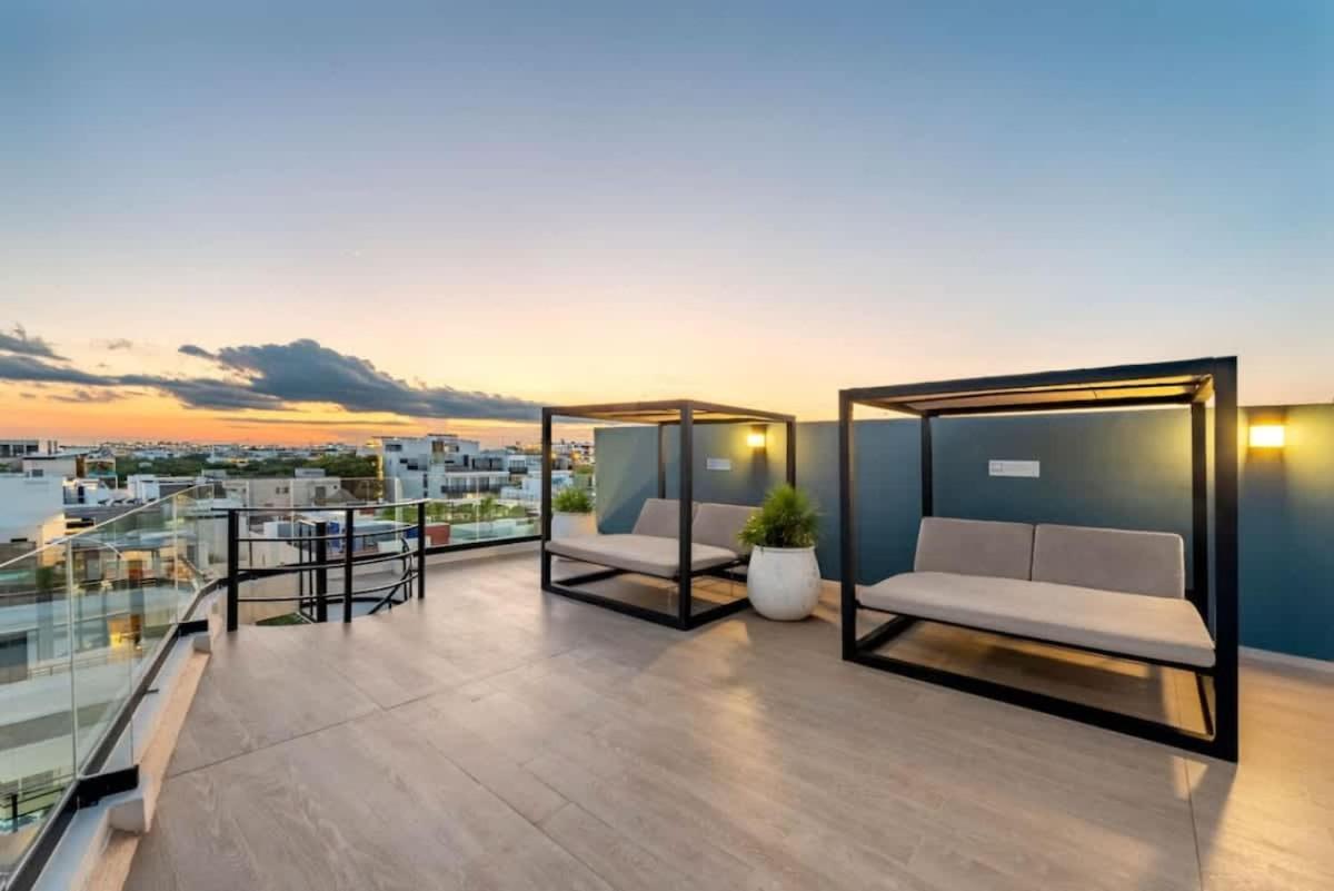 Luxury 2bd 2ba Ocean View 200m From Apartment Playa del Carmen